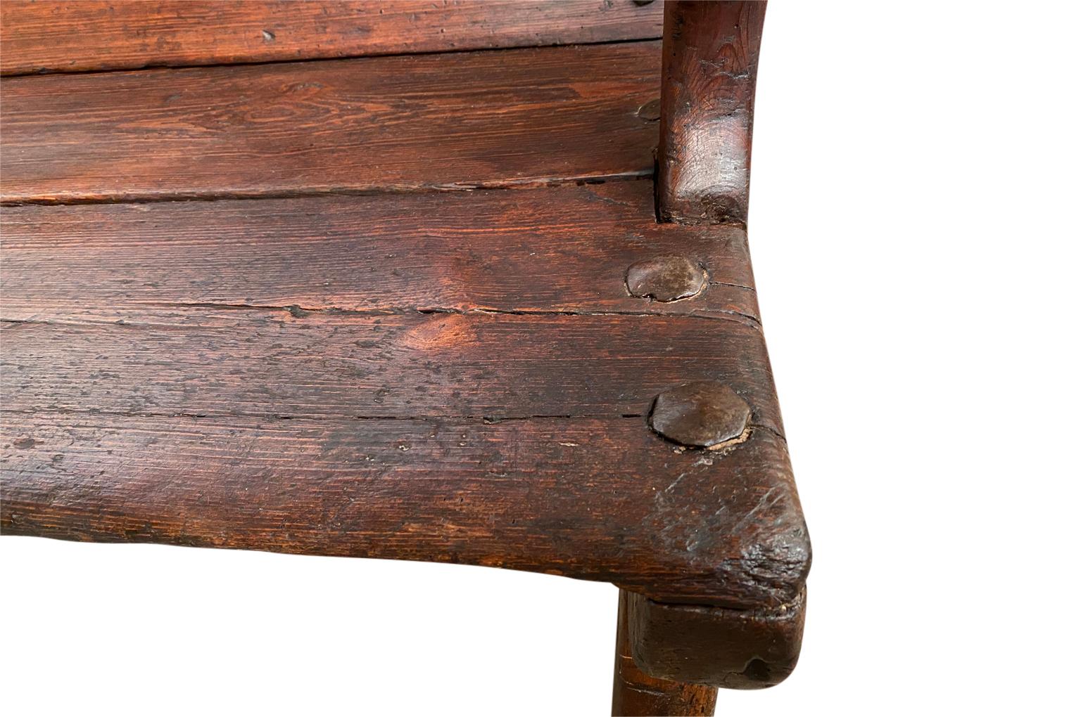 Pine French 18th Century Bench For Sale