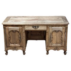 Antique French 18th Century Bleached Desk
