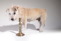 French 18th Century Brass Candlestick