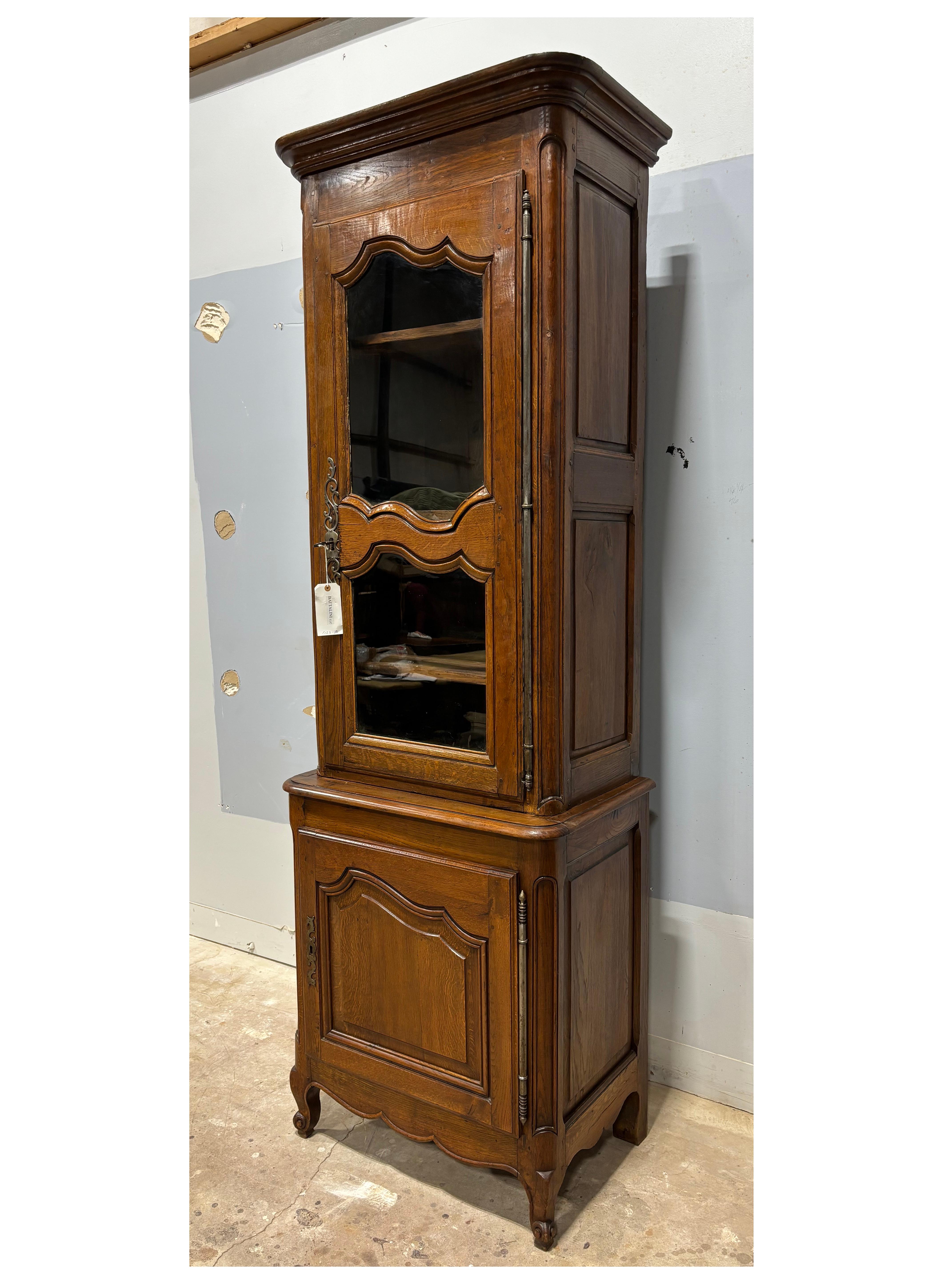 Oak French 18th Century Cabinet For Sale