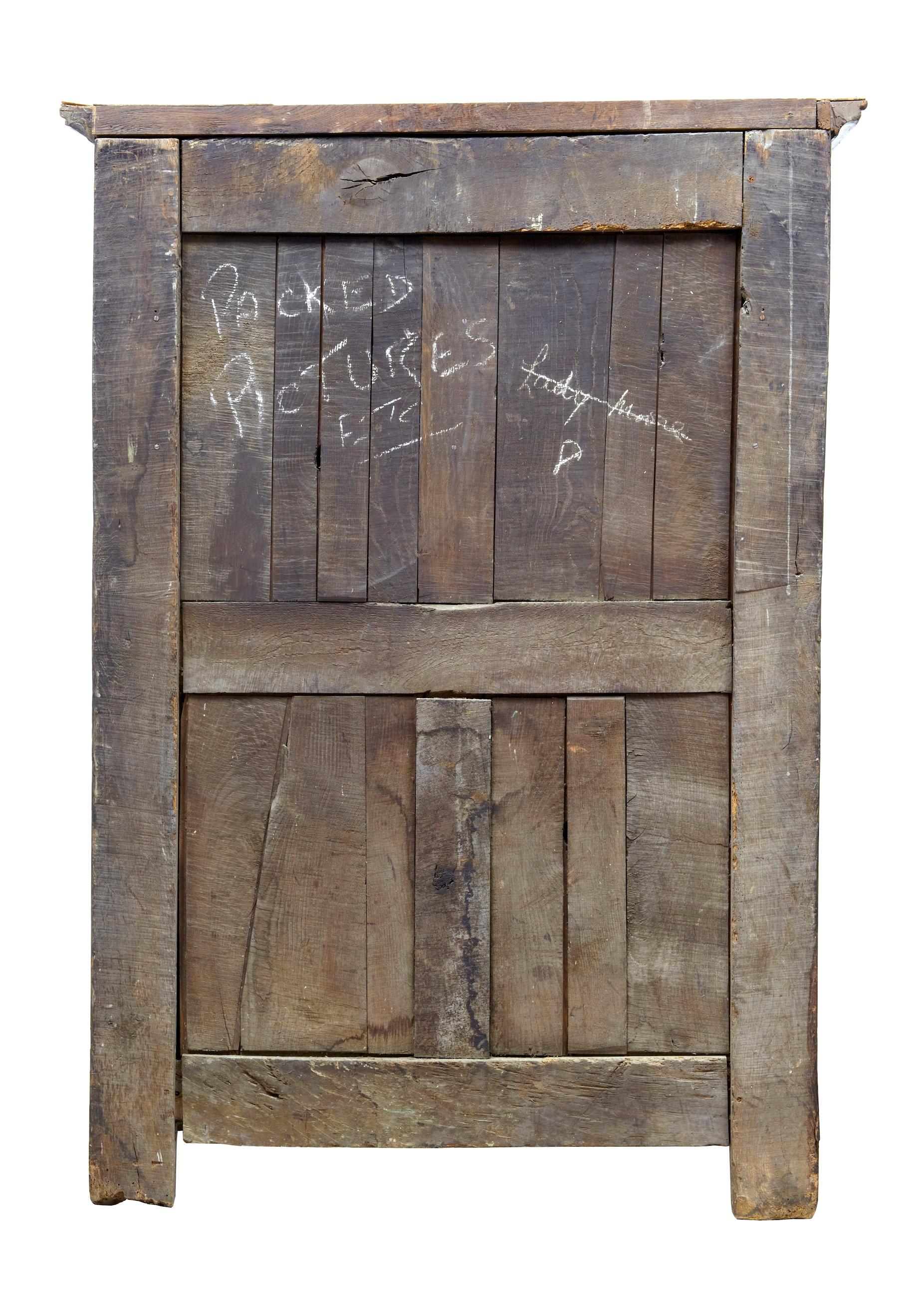 French 18th Century Carved Fruitwood Armoire 3