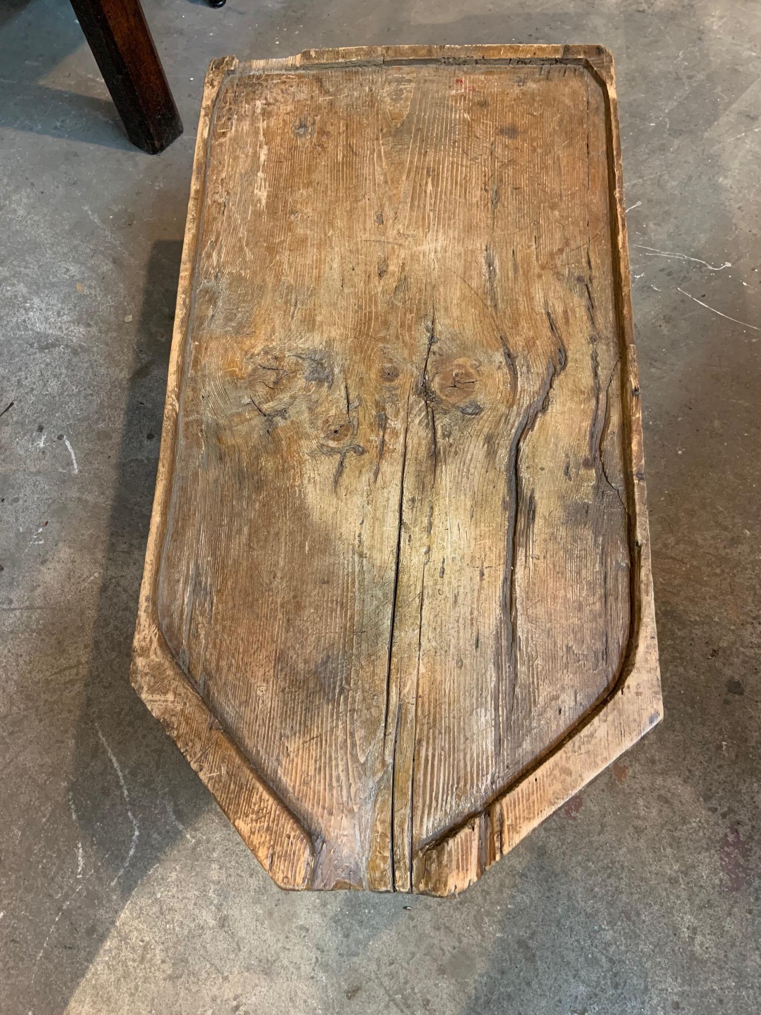 Pine French 18th Century Cheese Board, Coffee Table