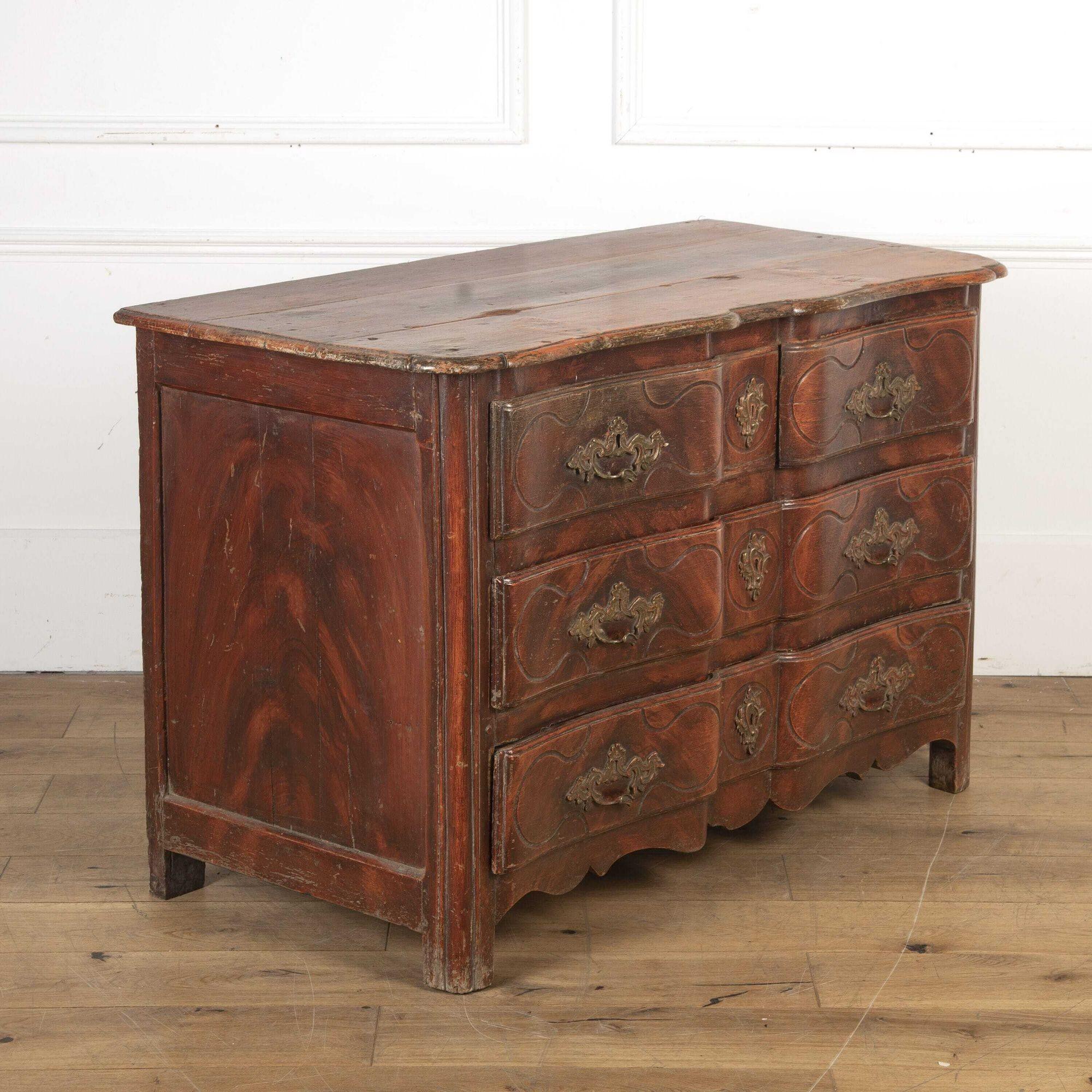 Rococo French, 18th Century, Chest of Drawers For Sale