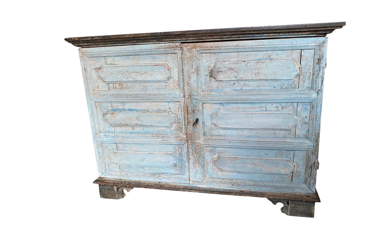 Italian French 18th Century Commode A' Portes For Sale