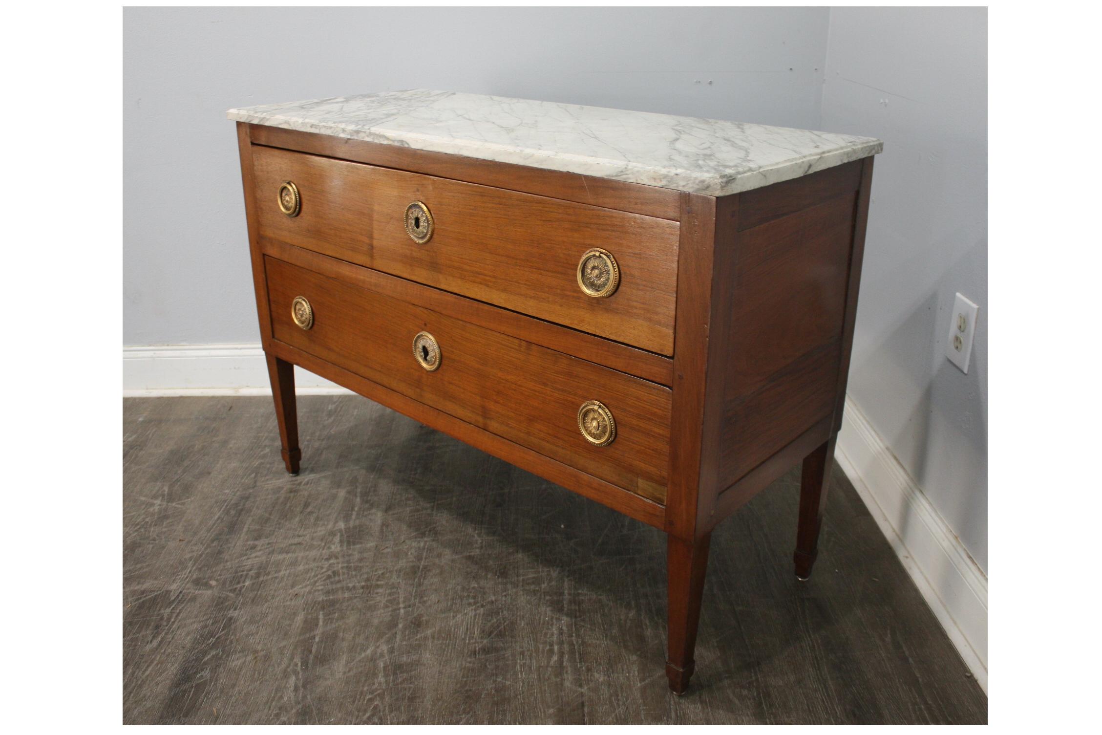Marble French 18th Century Commode