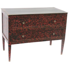 French 18th Century Commode in Later Paint Finish