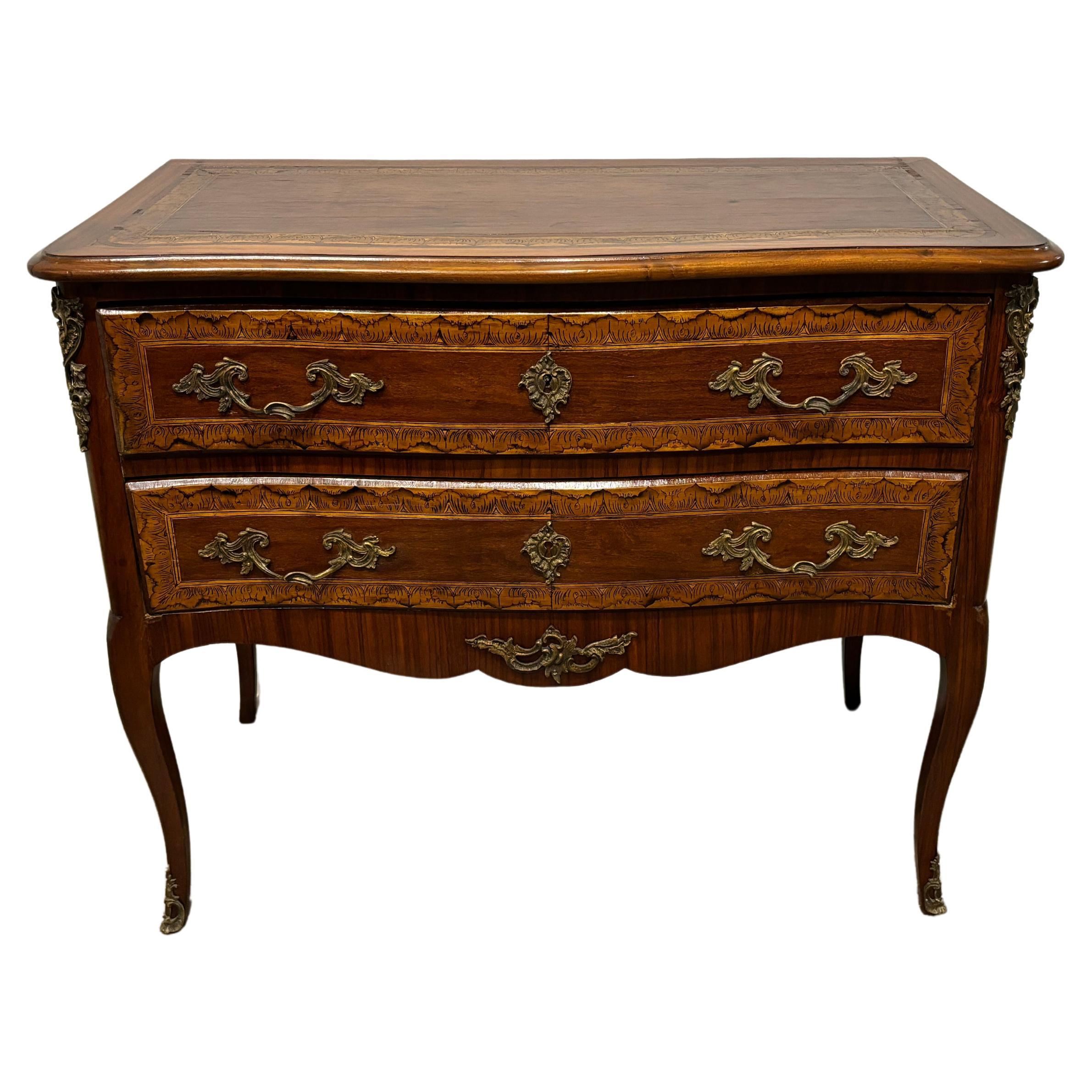 Sauteuse commode francesa del siglo XVIII