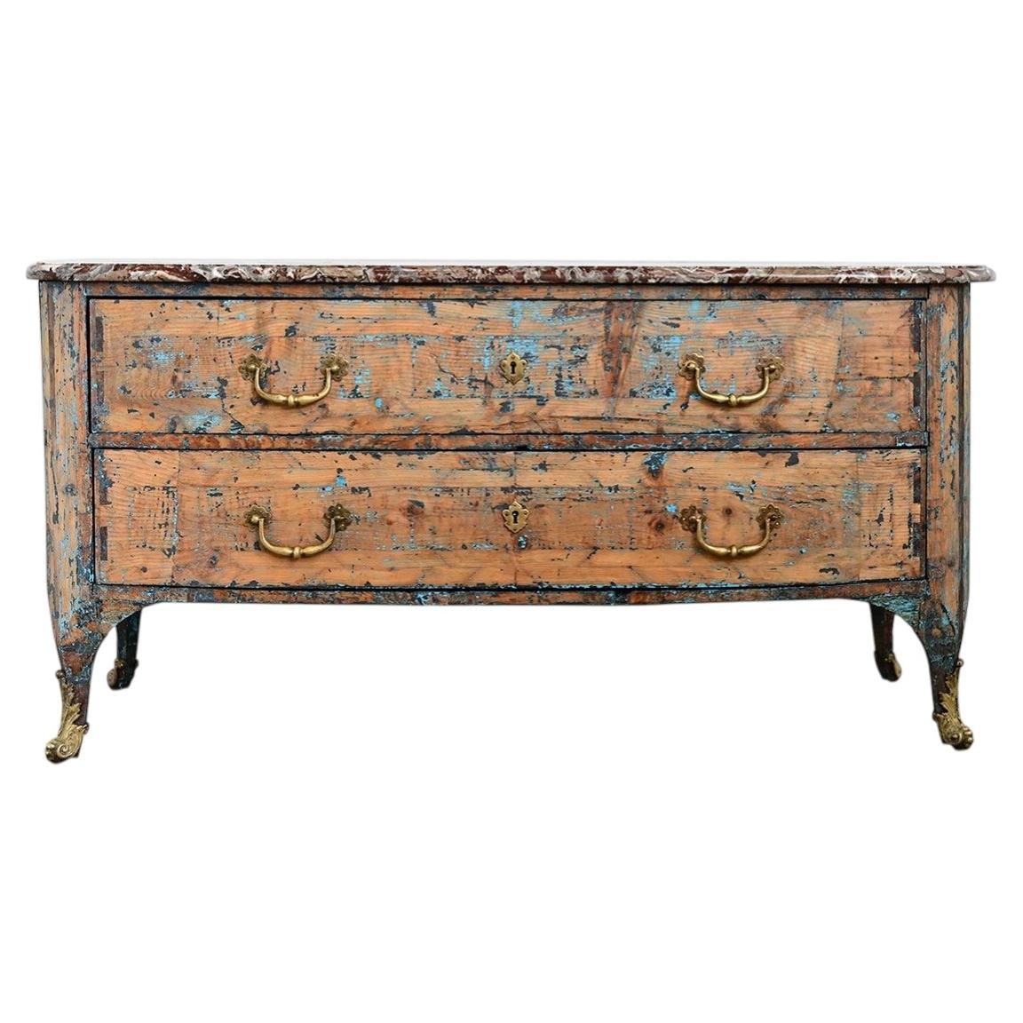 What is a demilune chest?