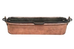 French 18th Century Copper Fish Pan