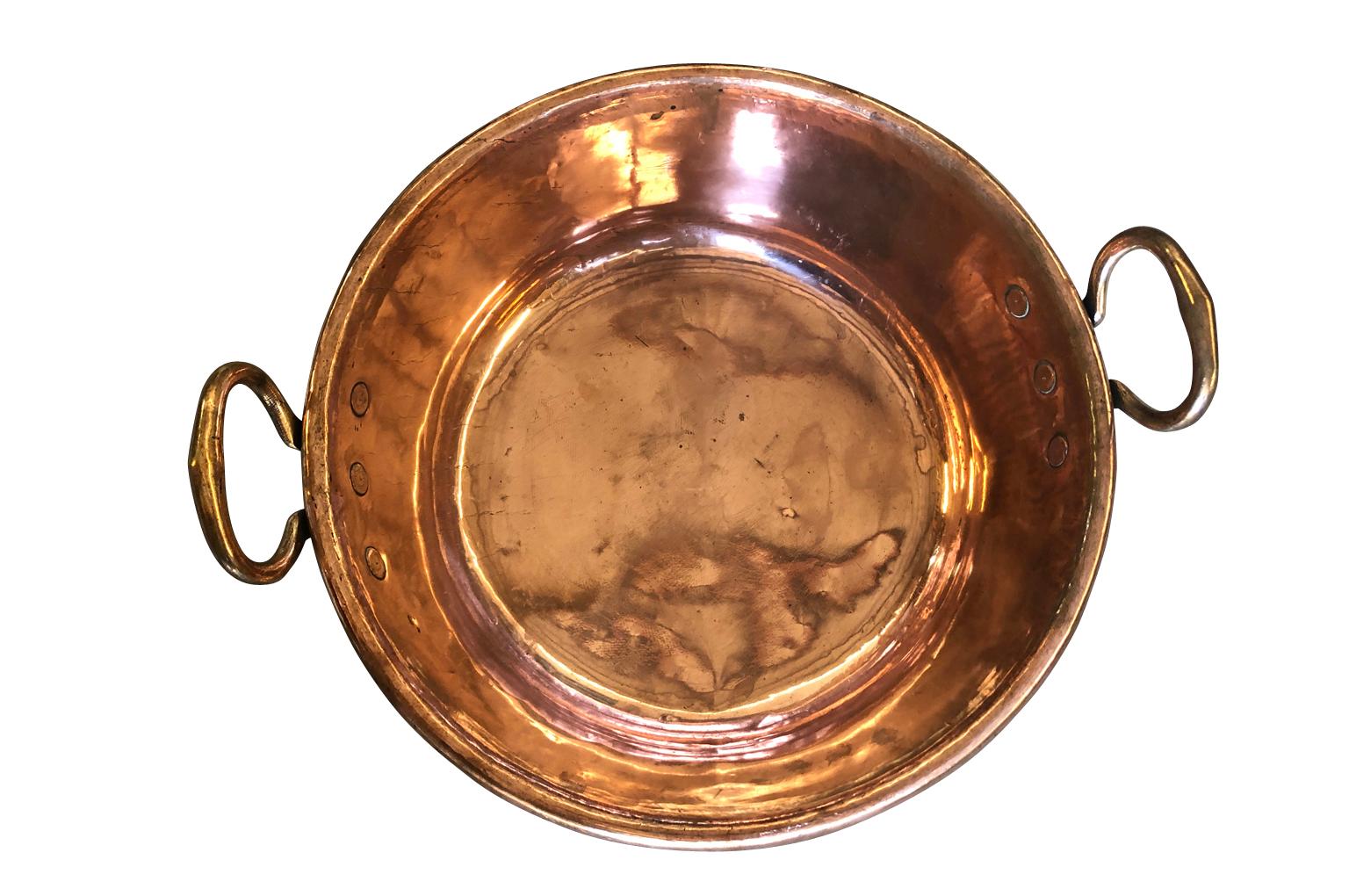 French 18th Century Copper Pan 3