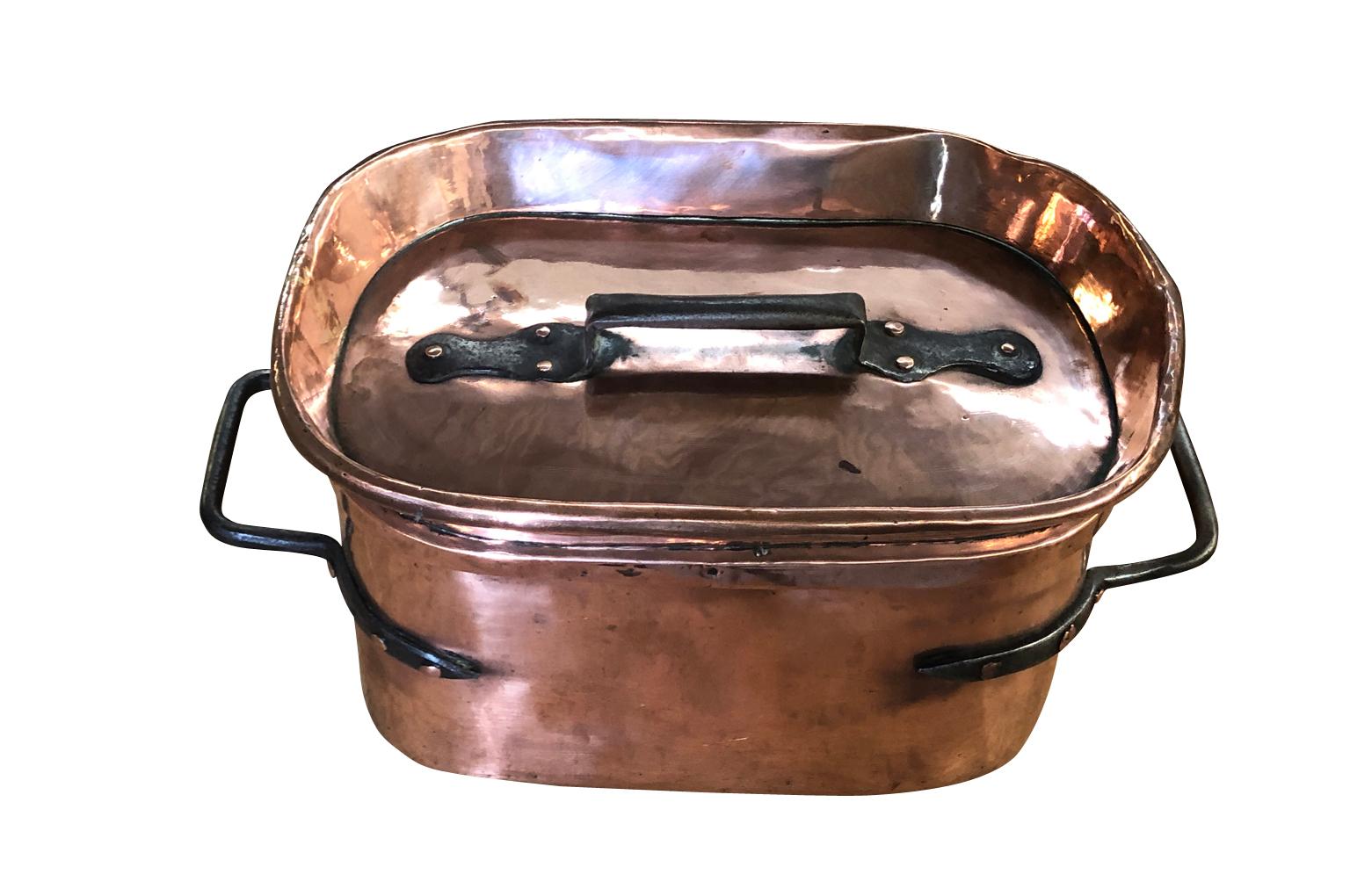 18th Century and Earlier French 18th Century Copper Pressure Cooker