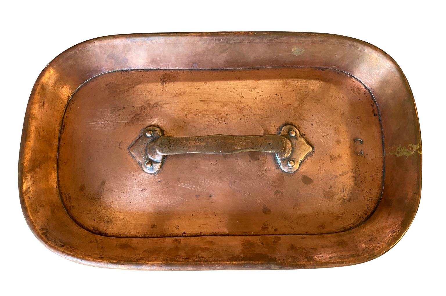 18th Century and Earlier French 18th Century Copper Pressure Cooker For Sale