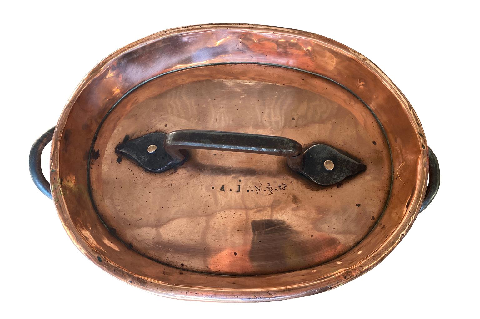 French 18th Century Copper Pressure Cooker For Sale 4