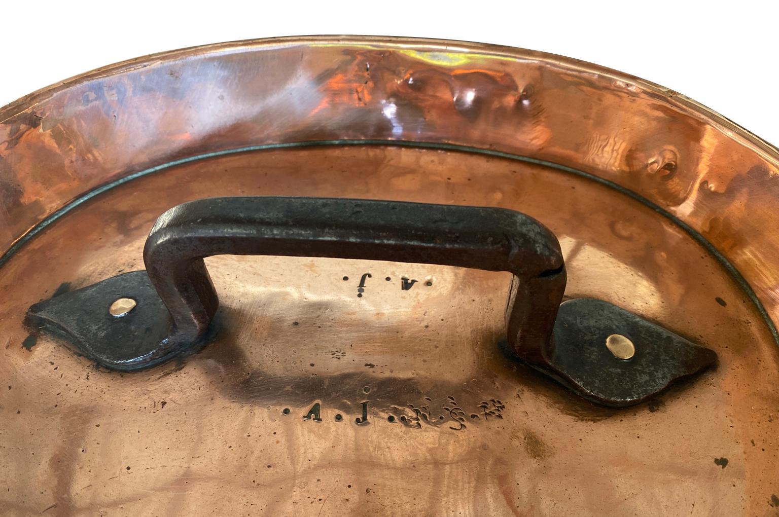 French 18th Century Copper Pressure Cooker For Sale 5