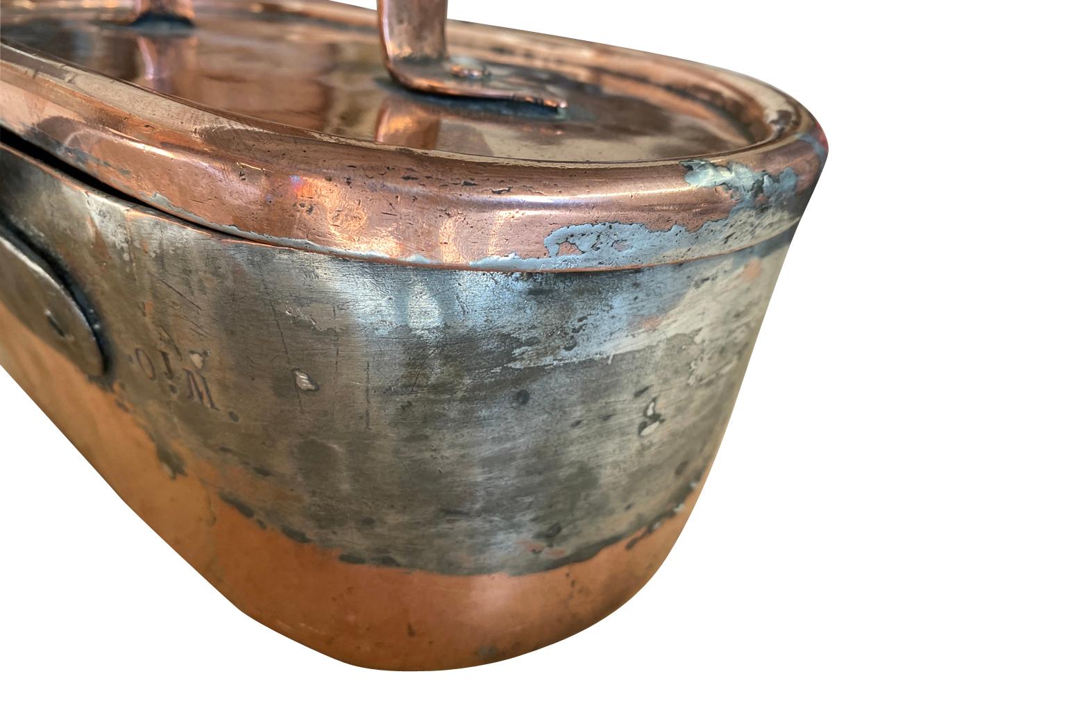 French 18th Century Copper Pressure Cooker For Sale 5
