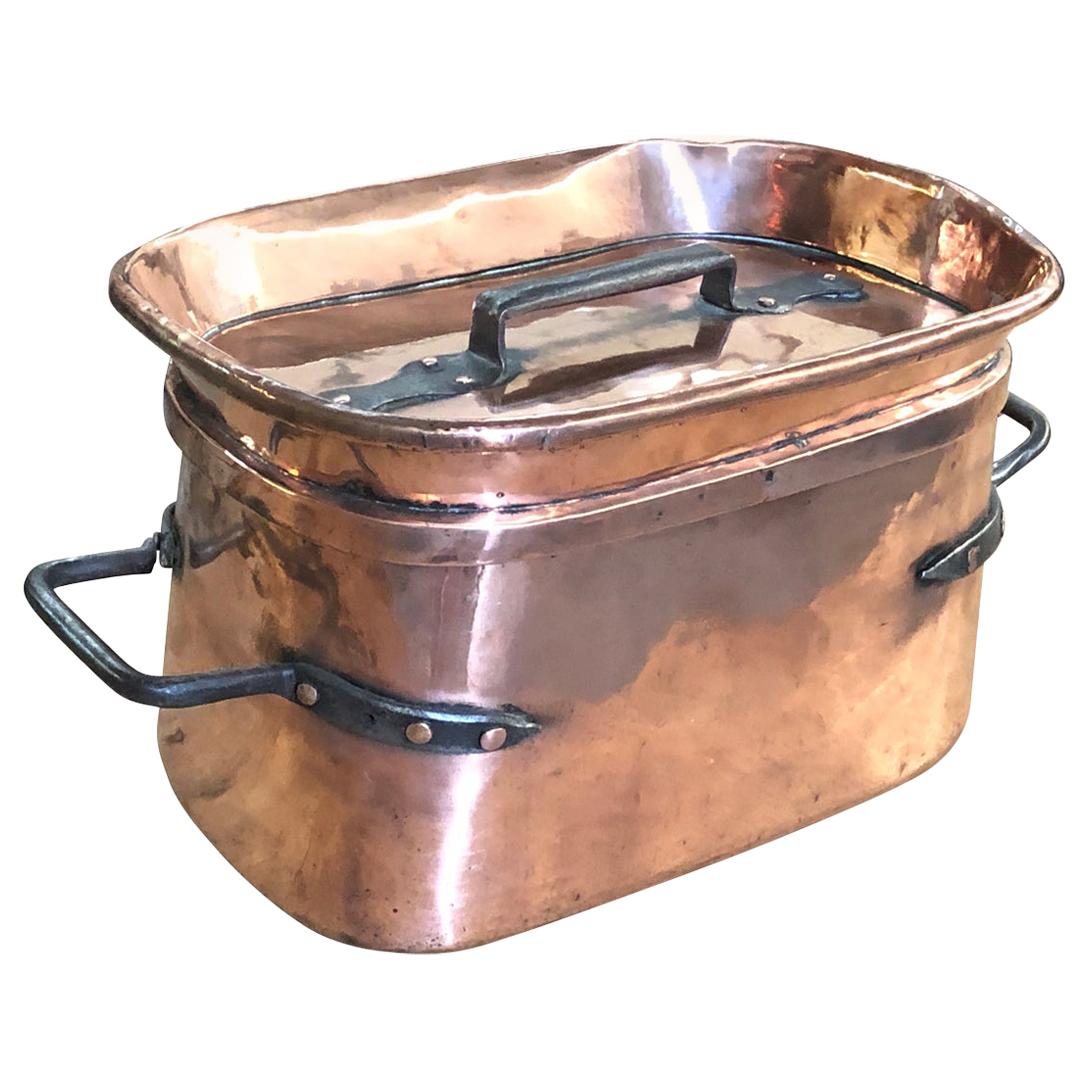 French 18th Century Copper Pressure Cooker