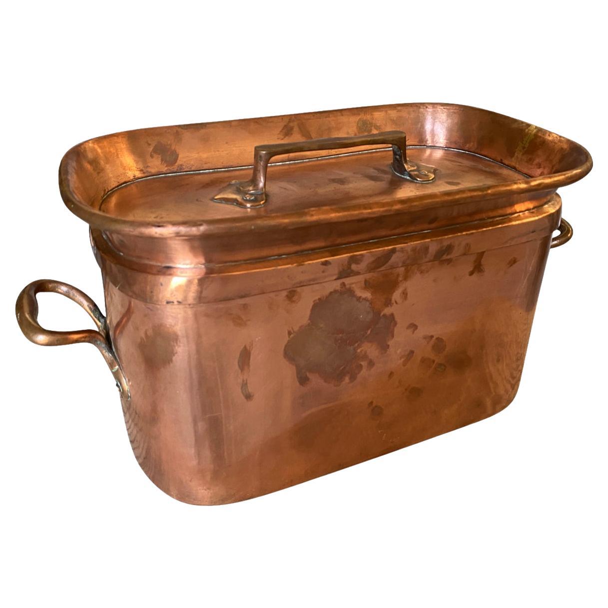 French 18th Century Copper Pressure Cooker For Sale