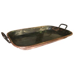 French 18th Century Copper Tray