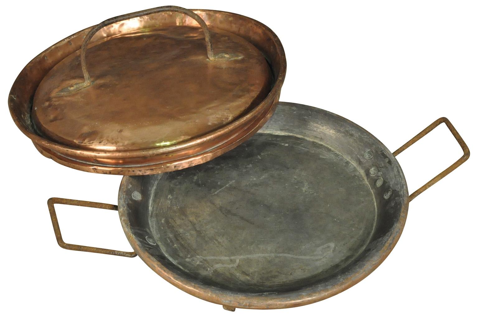 French 18th Century Copperware, Tortiere 1
