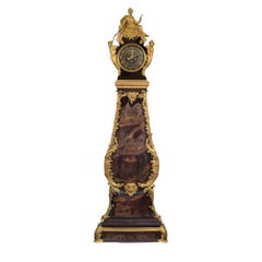French 18th Century Coromandel and Ormolu Grandfather Clock