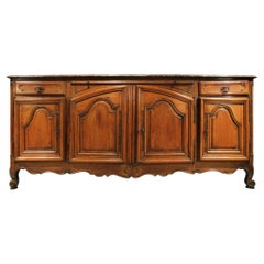 French 18th Century Country French Louis XV Period Walnut Buffet