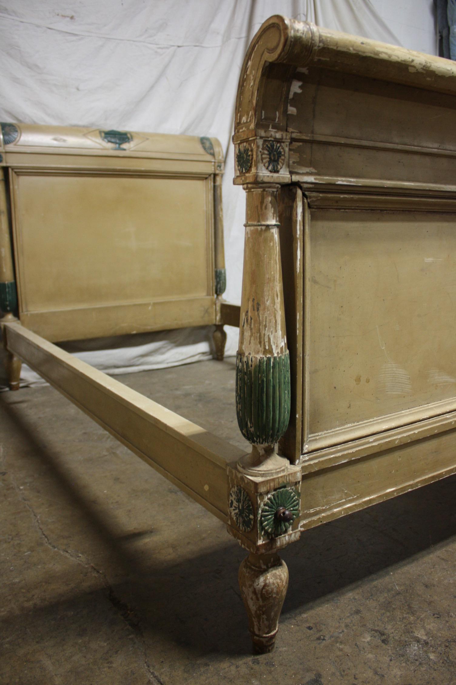 French 18th century Directoire bed.