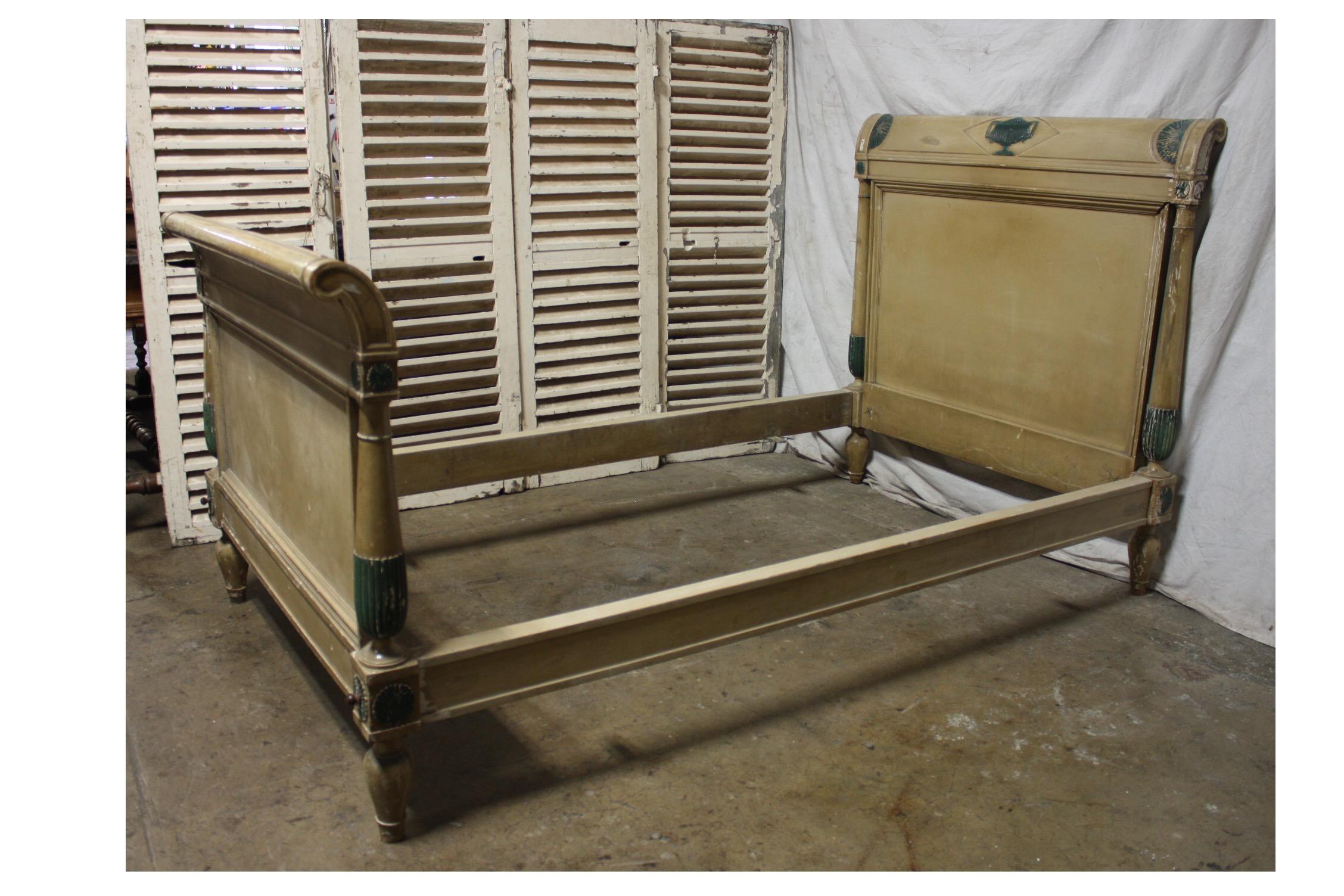 French 18th Century Directoire Bed For Sale 4
