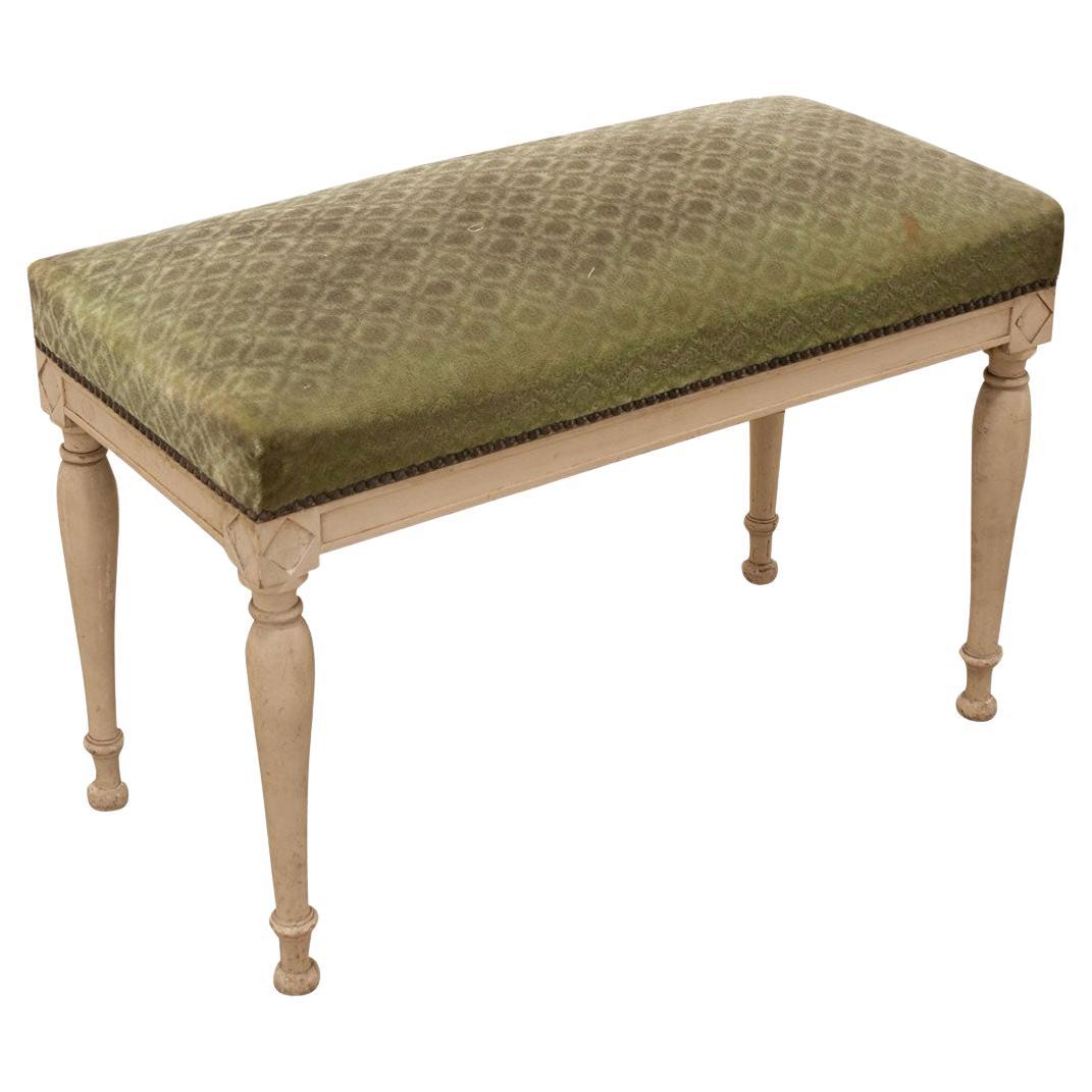 French 18th Century Directoire Painted Bench