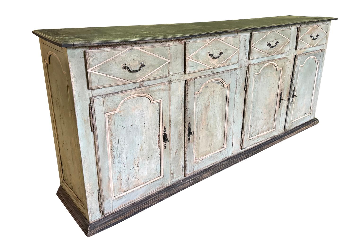 Dipinto Enfilade francese del XVIII secolo in vendita