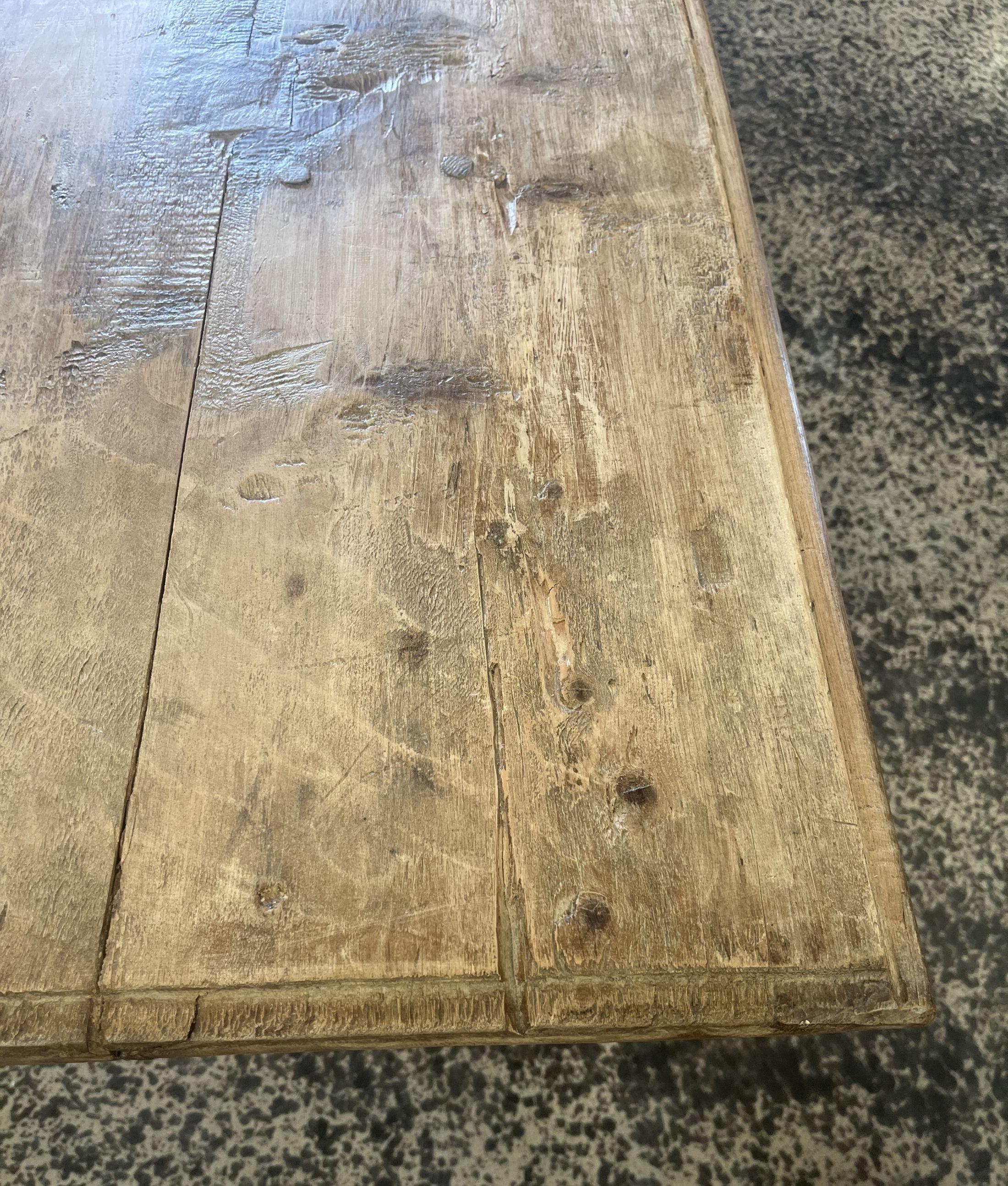 French 18th Century Farm Table For Sale 6