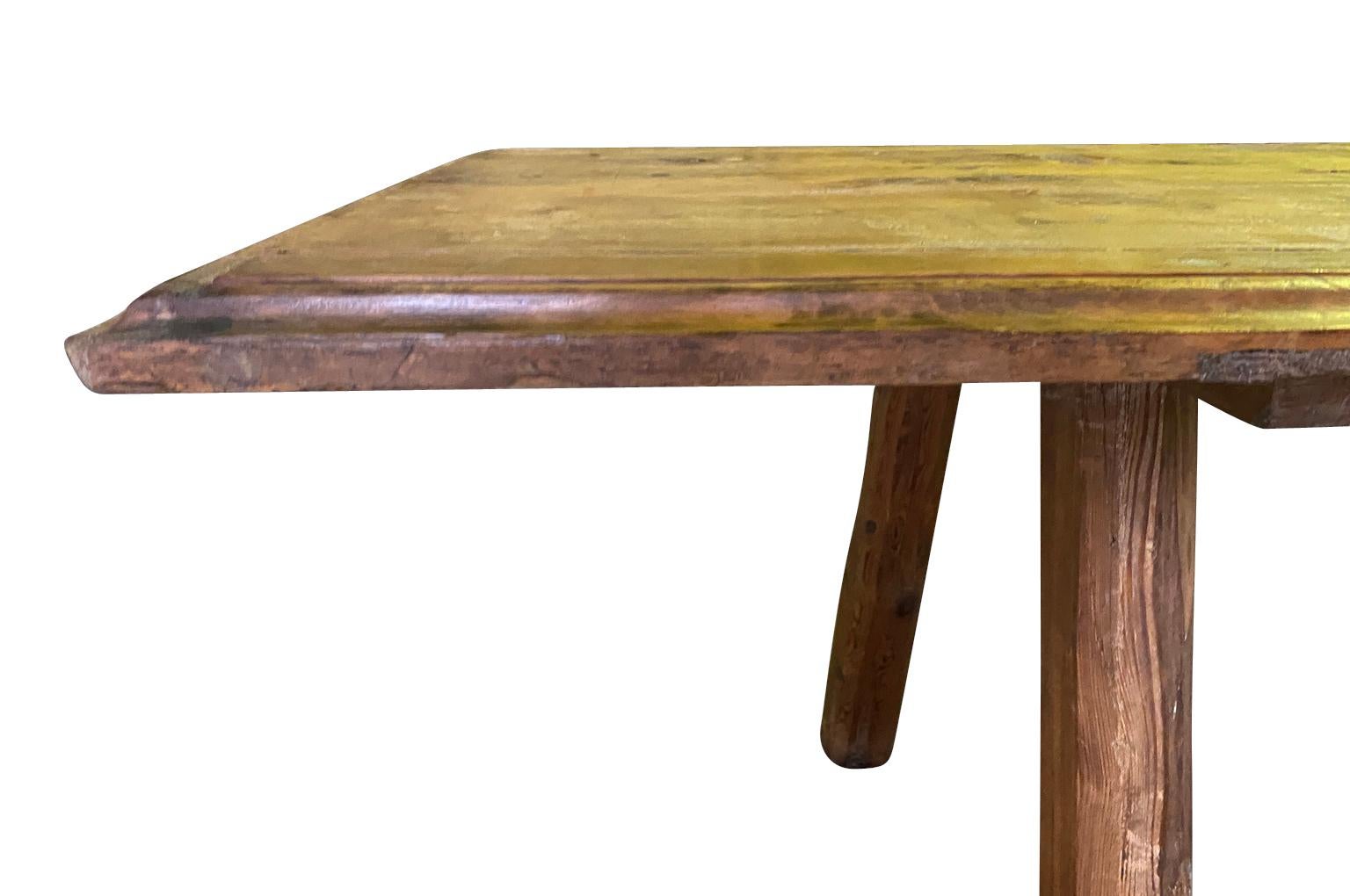 French 18th Century Farm Table For Sale 7