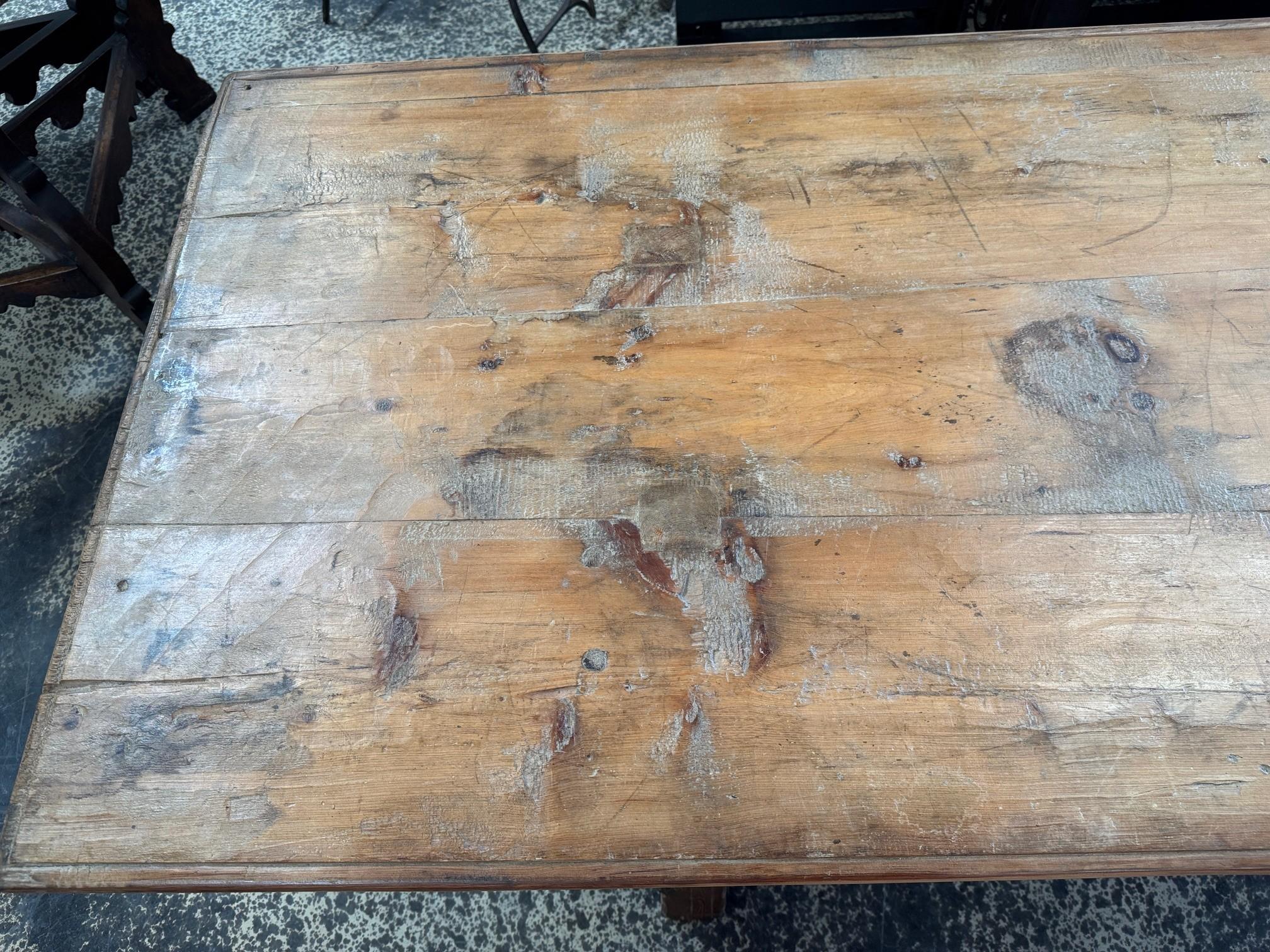 French 18th Century Farm Table For Sale 6