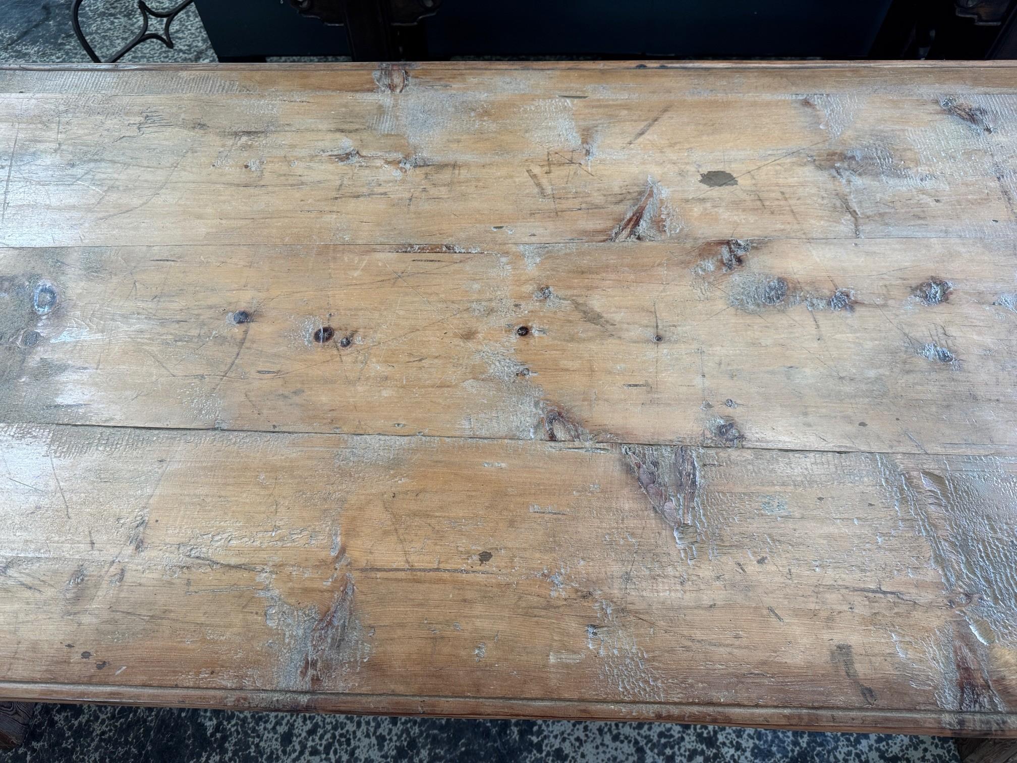 French 18th Century Farm Table For Sale 7