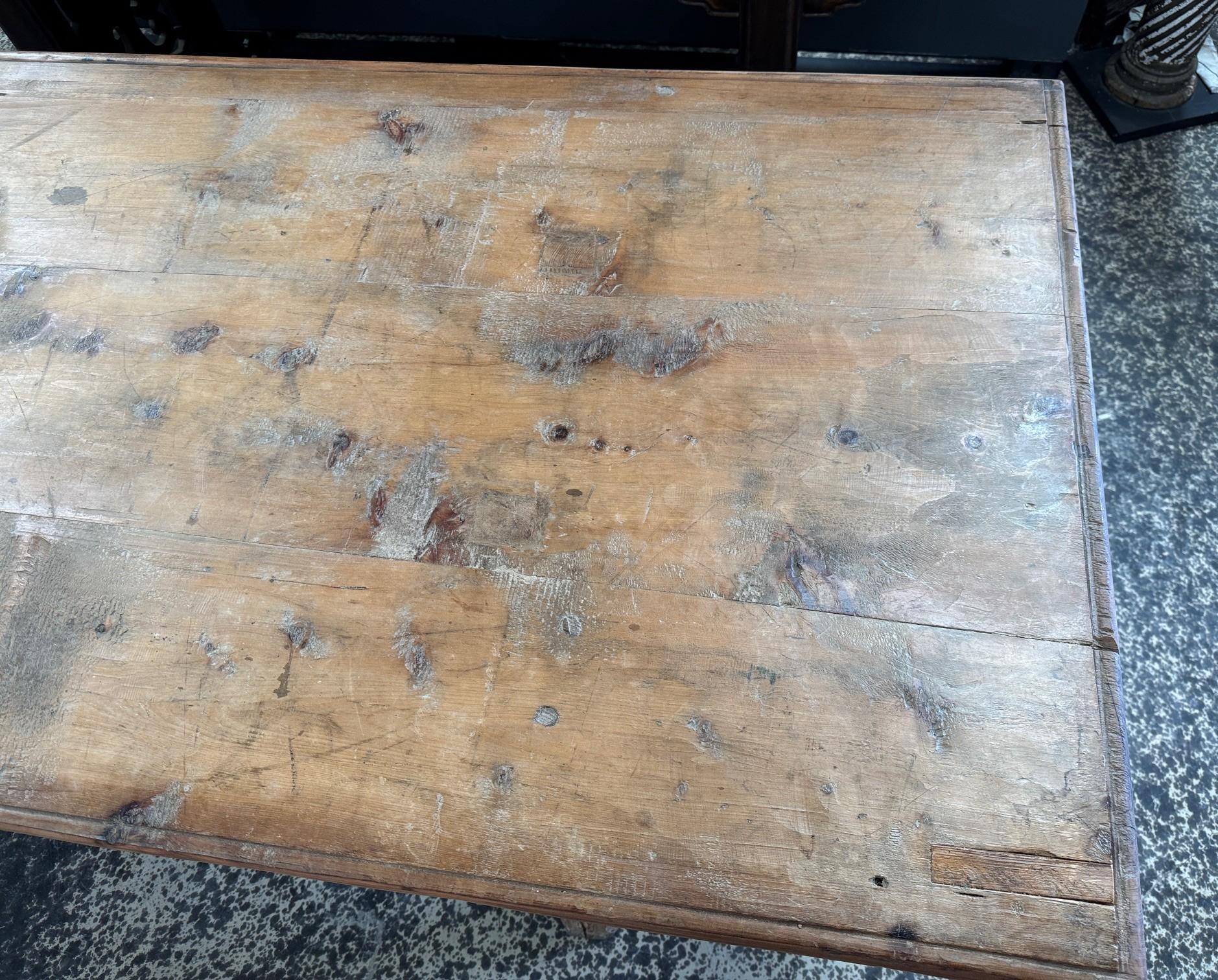 French 18th Century Farm Table For Sale 8