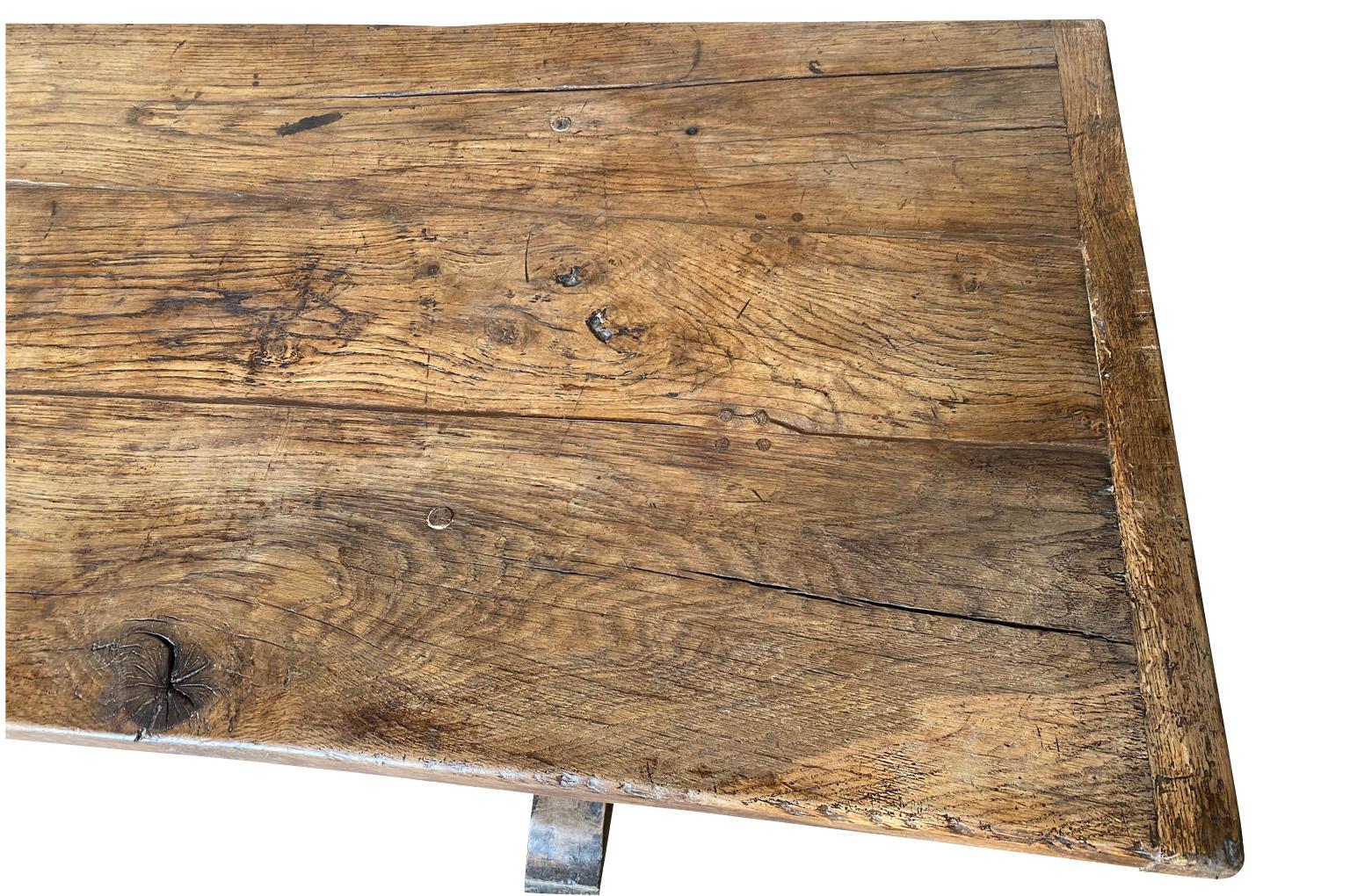French 18th Century Farm Table For Sale 8