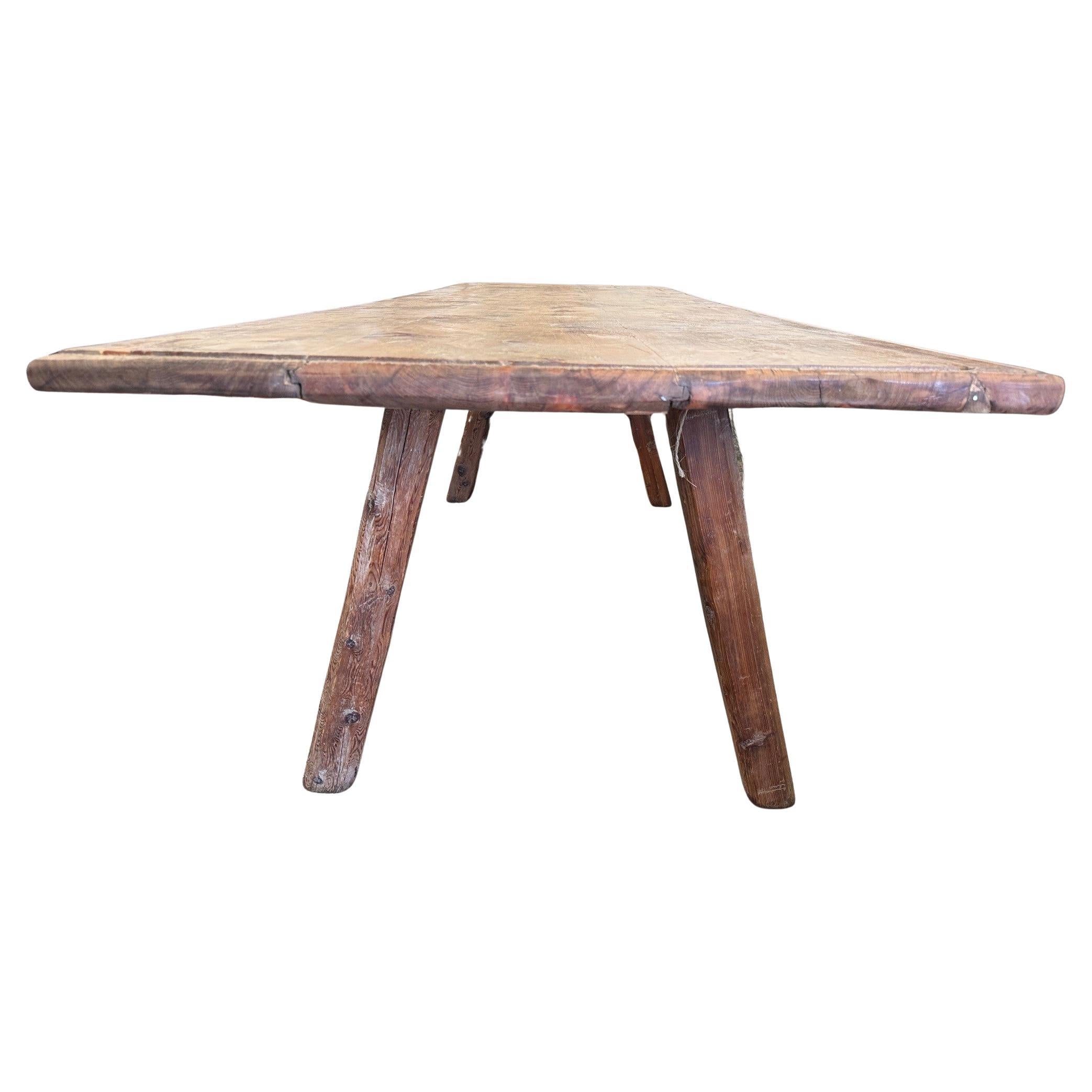 French 18th Century Farm Table For Sale 1