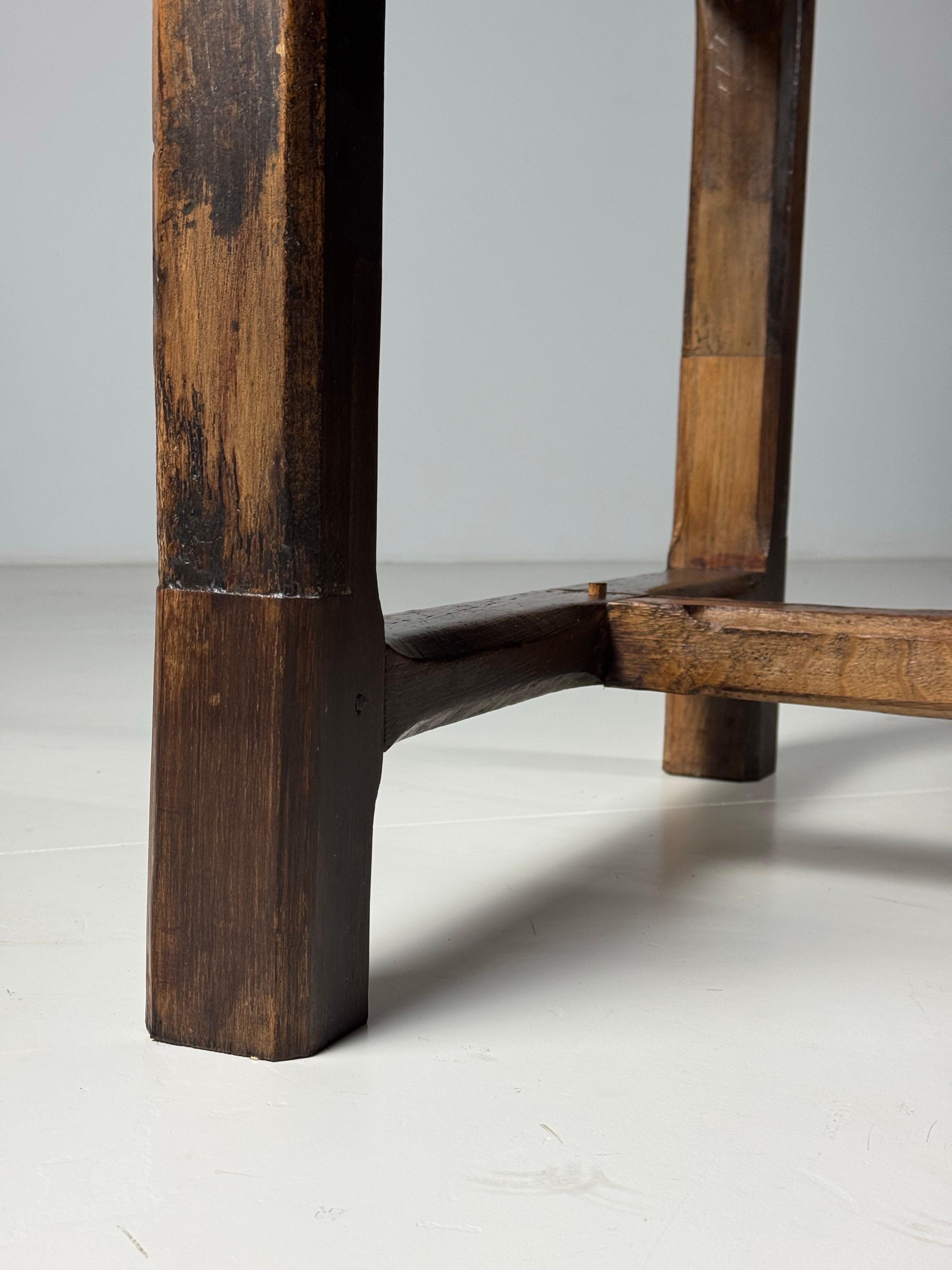 Mesa de comedor de granja francesa del siglo XVIII en venta 6