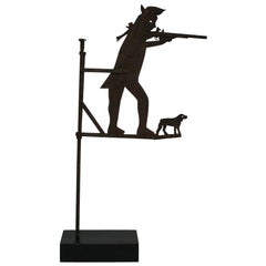French 18th Century Folk Art Iron Weathervane