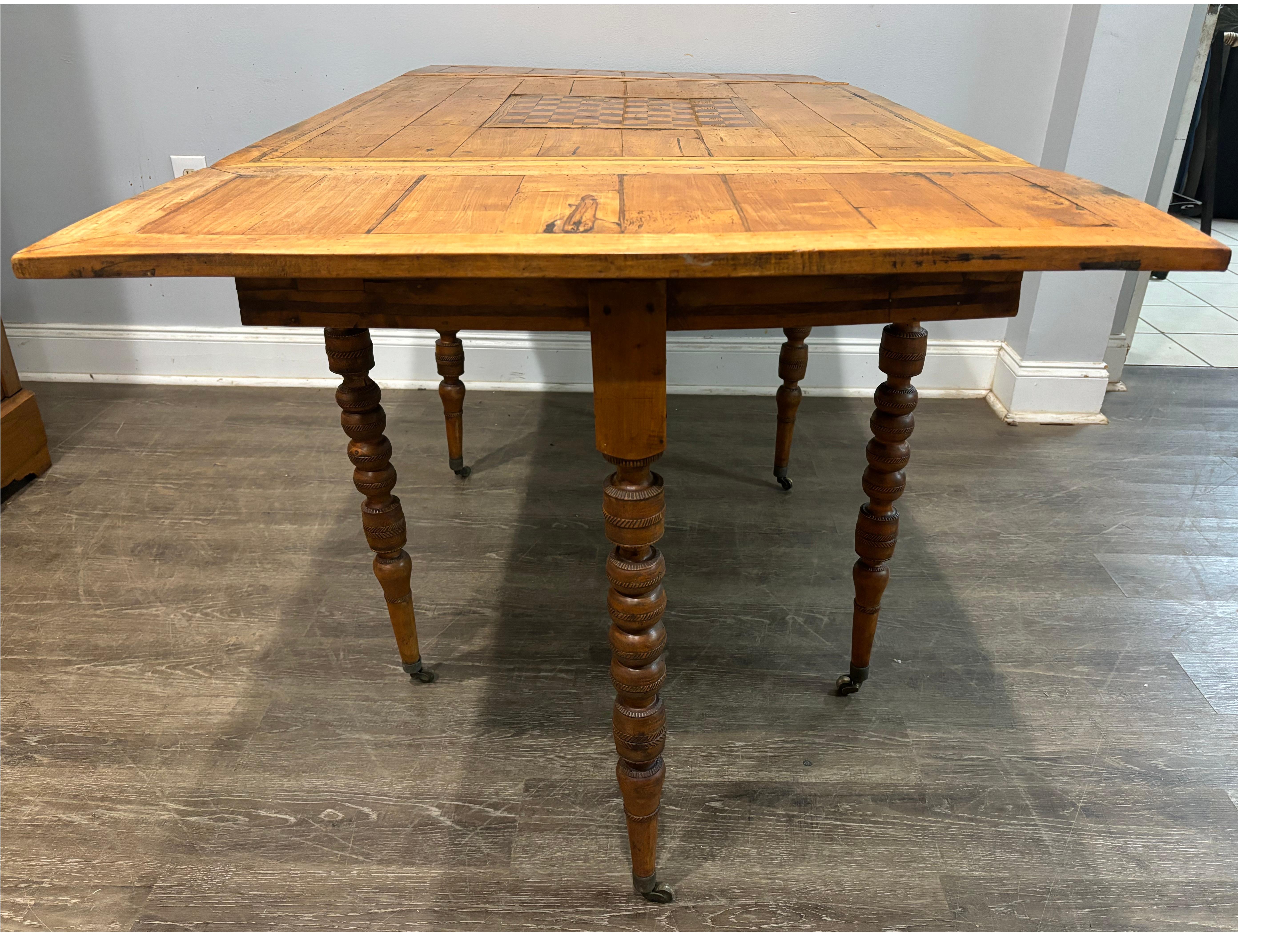 French 18th Century Game Table 9