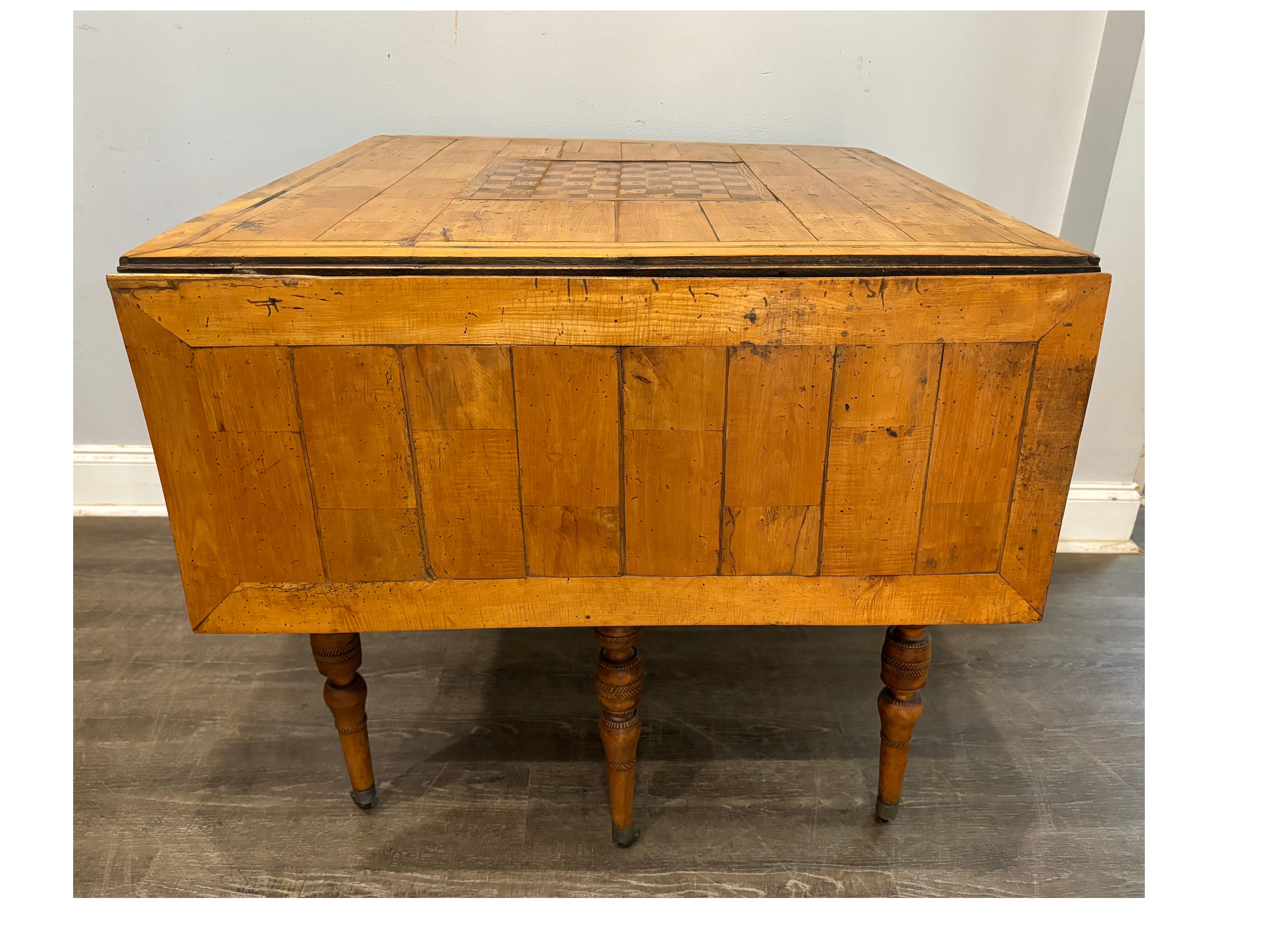 French 18th Century Game Table 10