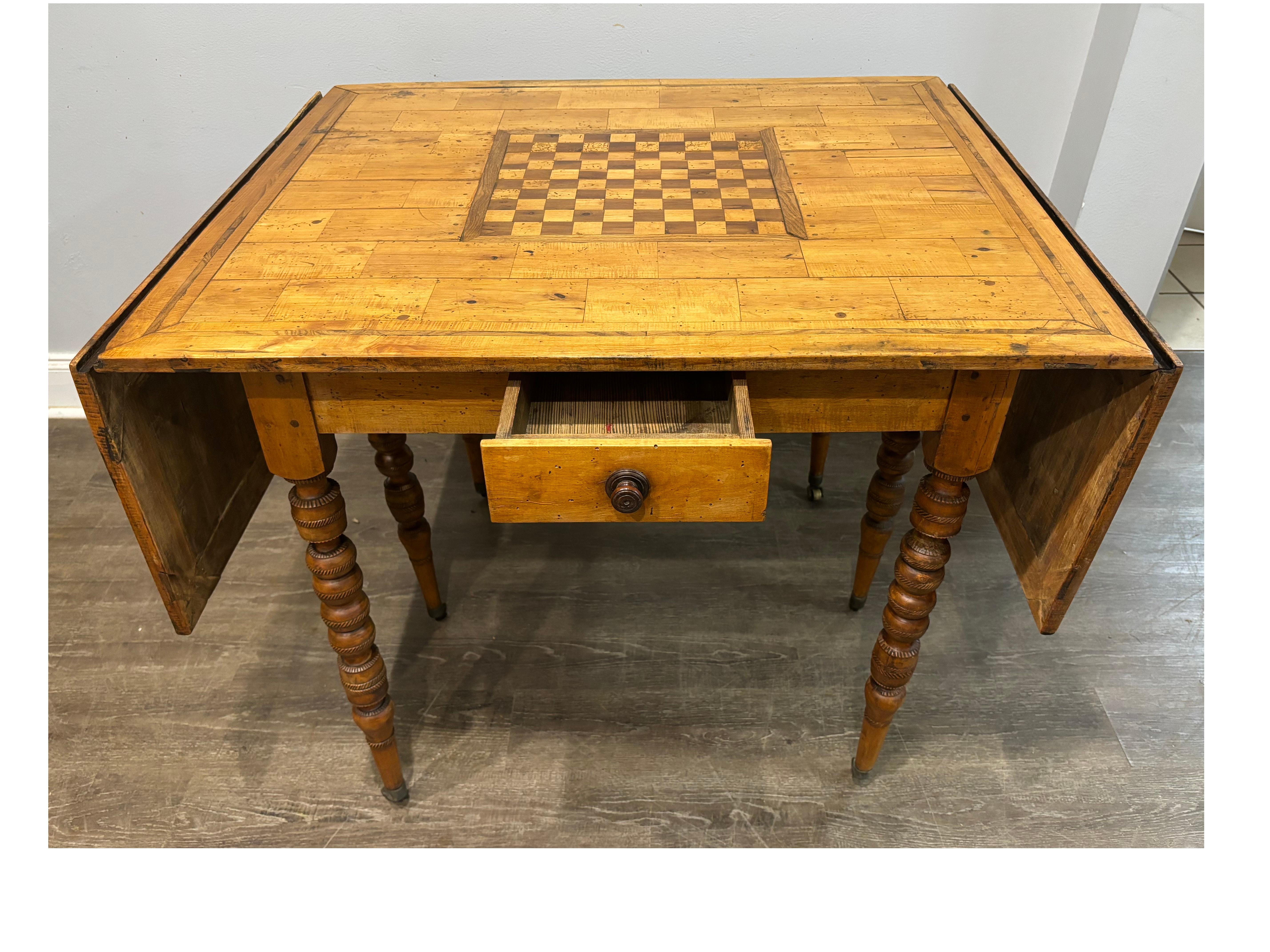 Louis XV French 18th Century Game Table