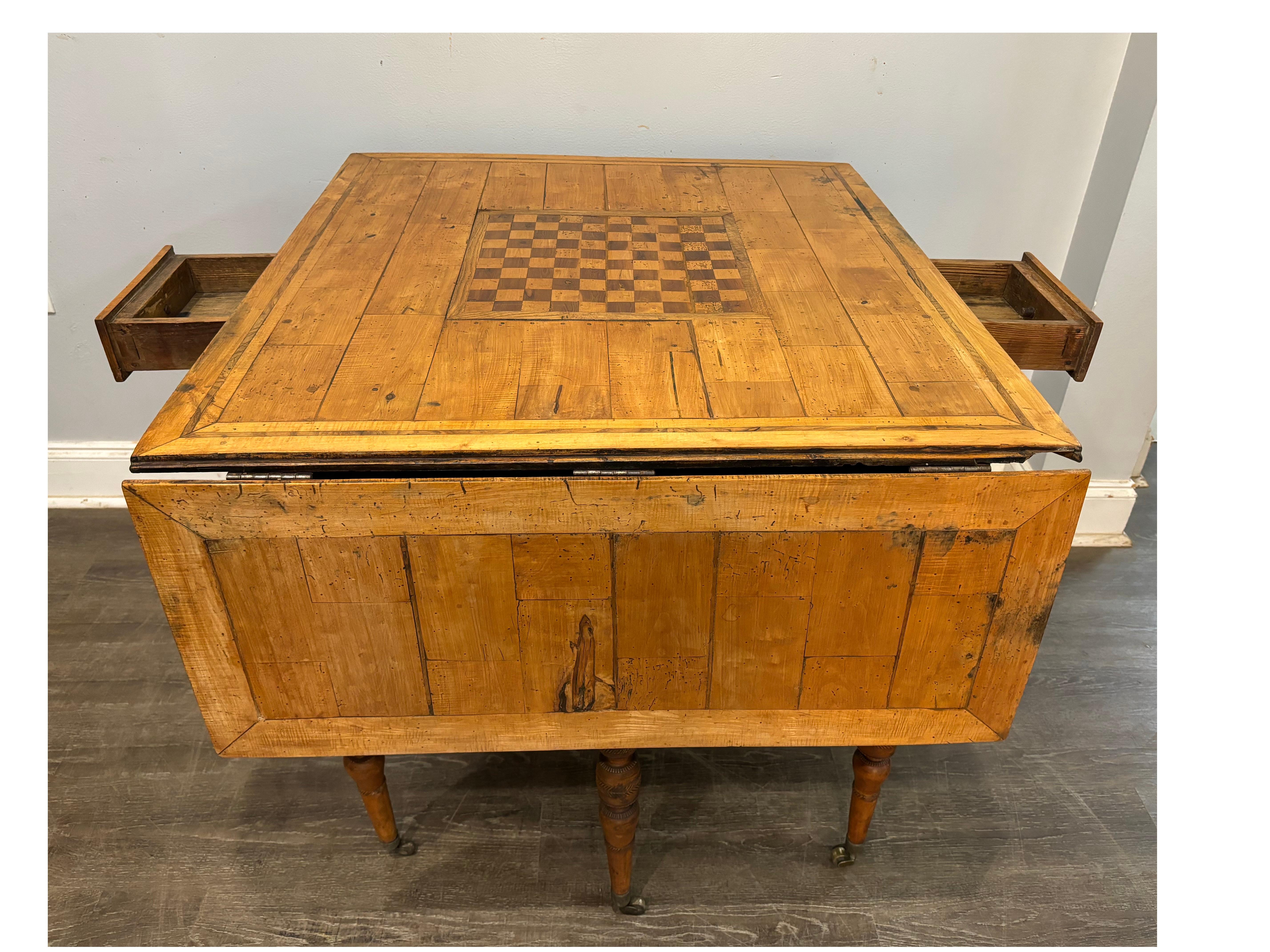 French 18th Century Game Table 1