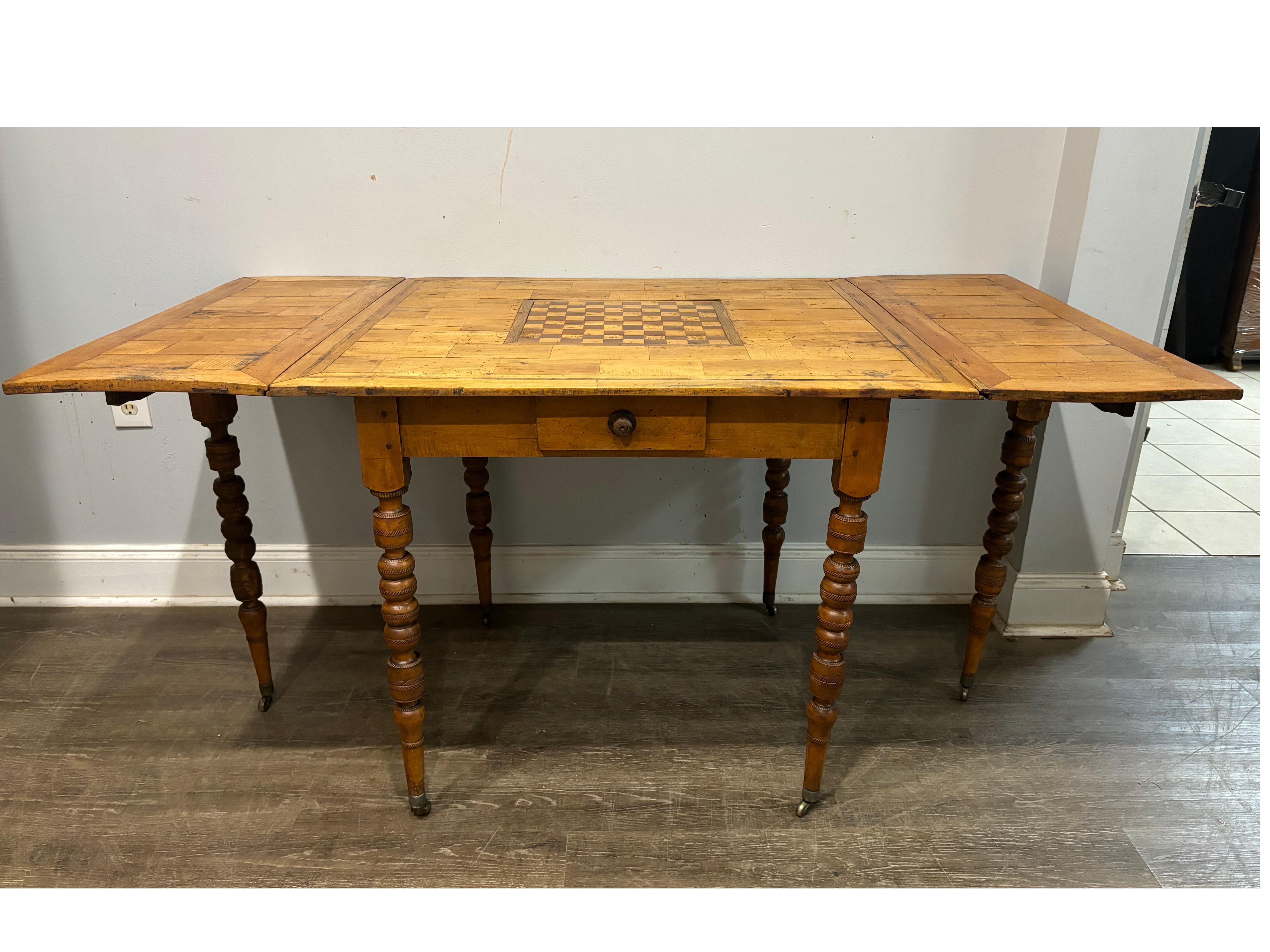 French 18th Century Game Table 3