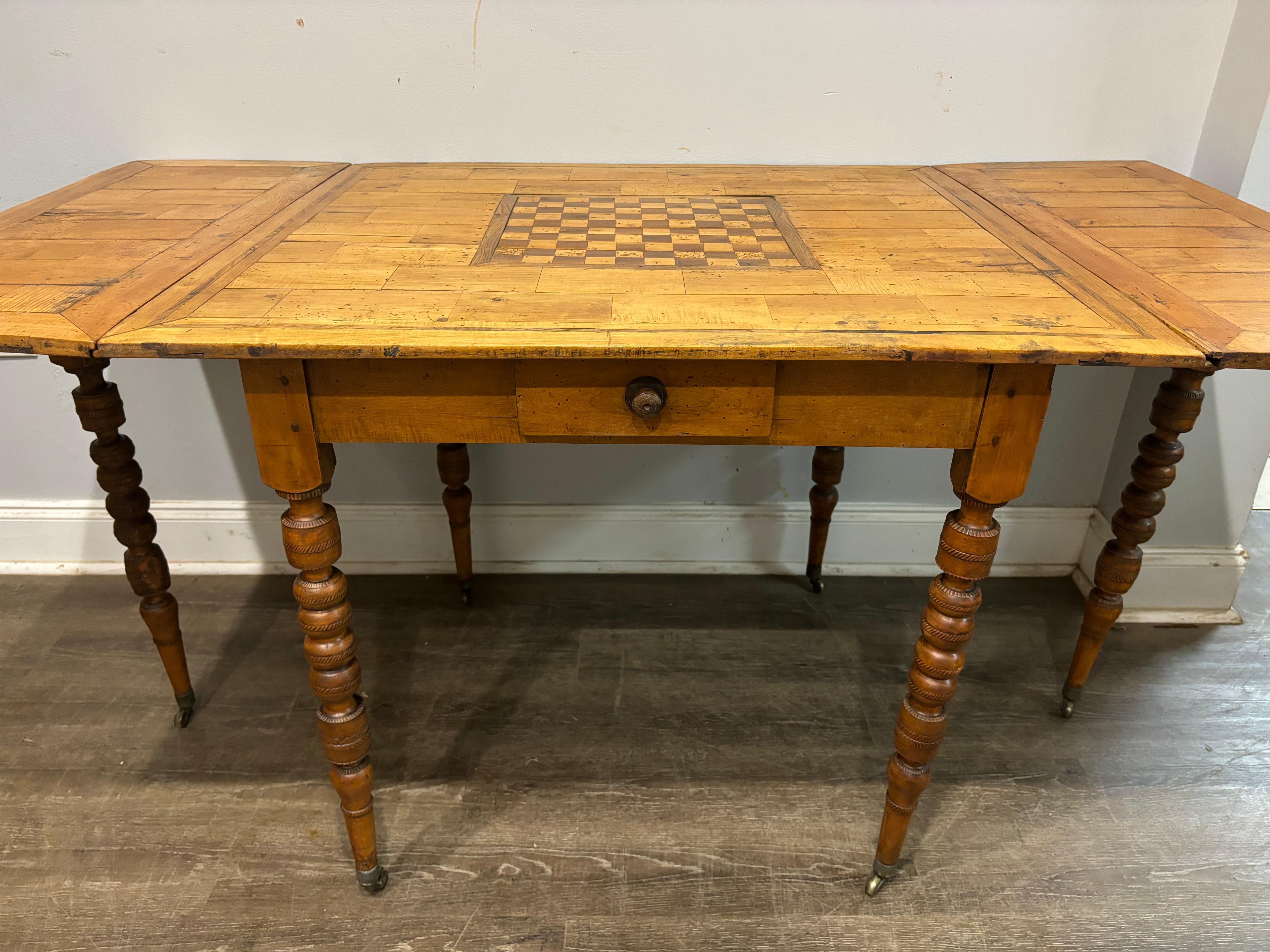 French 18th Century Game Table 4