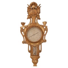 Used French 18th Century Gilt Barometer