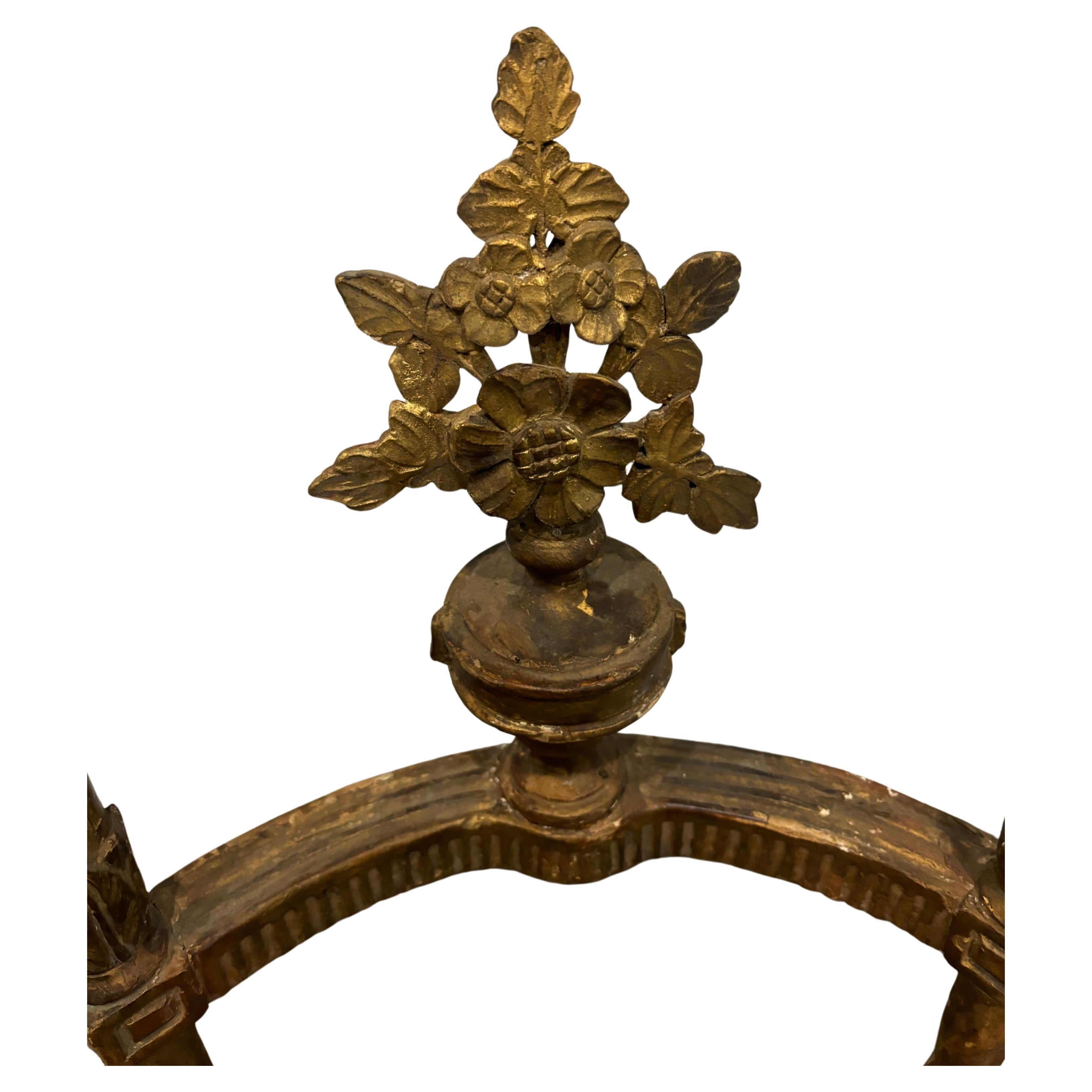 French 18th Century Gilt wood console In Good Condition For Sale In Stockbridge, GA