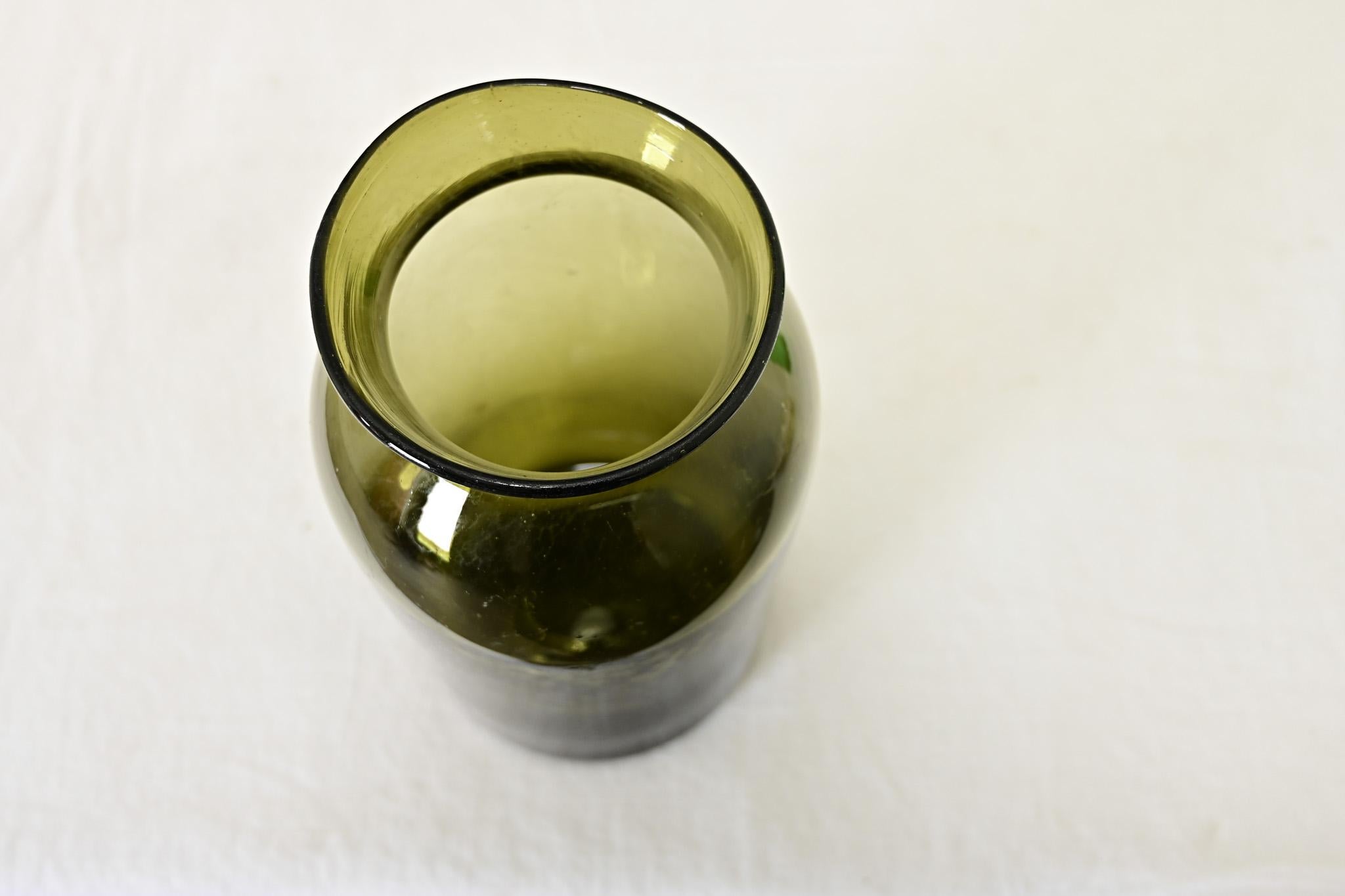 Altro Vaso per sottaceti in vetro francese del XVIII secolo in vendita