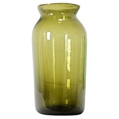 Antique French 18th Century Glass Pickling Jar