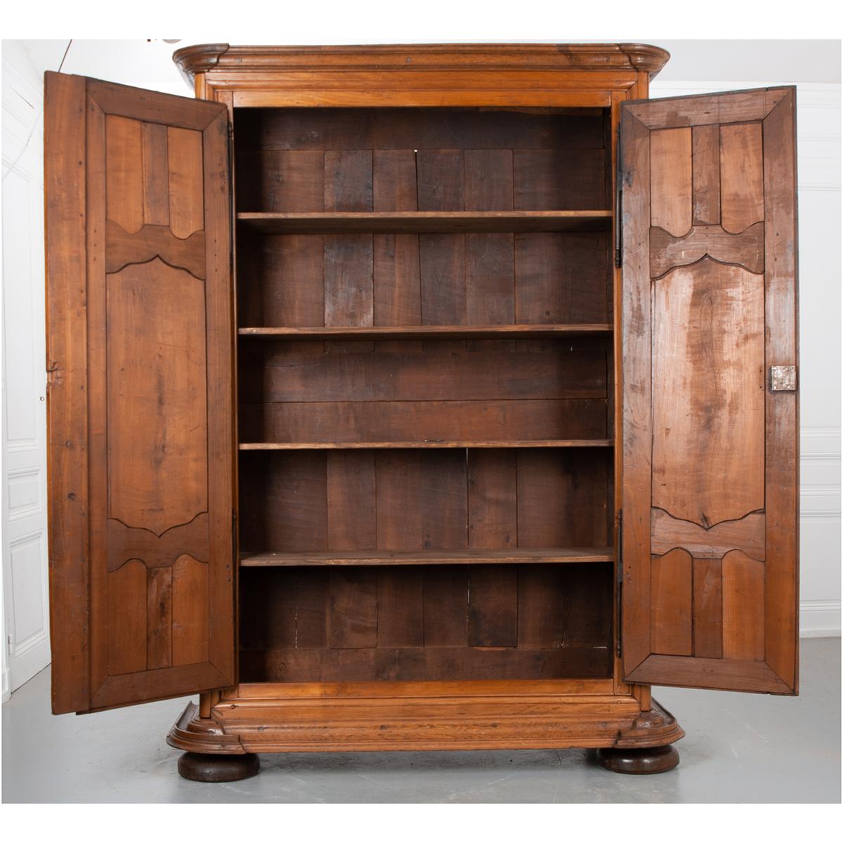 French 18th Century Gothic Armoire For Sale 2
