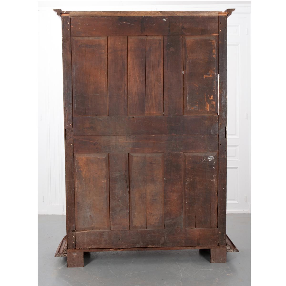 French 18th Century Gothic Armoire For Sale 5